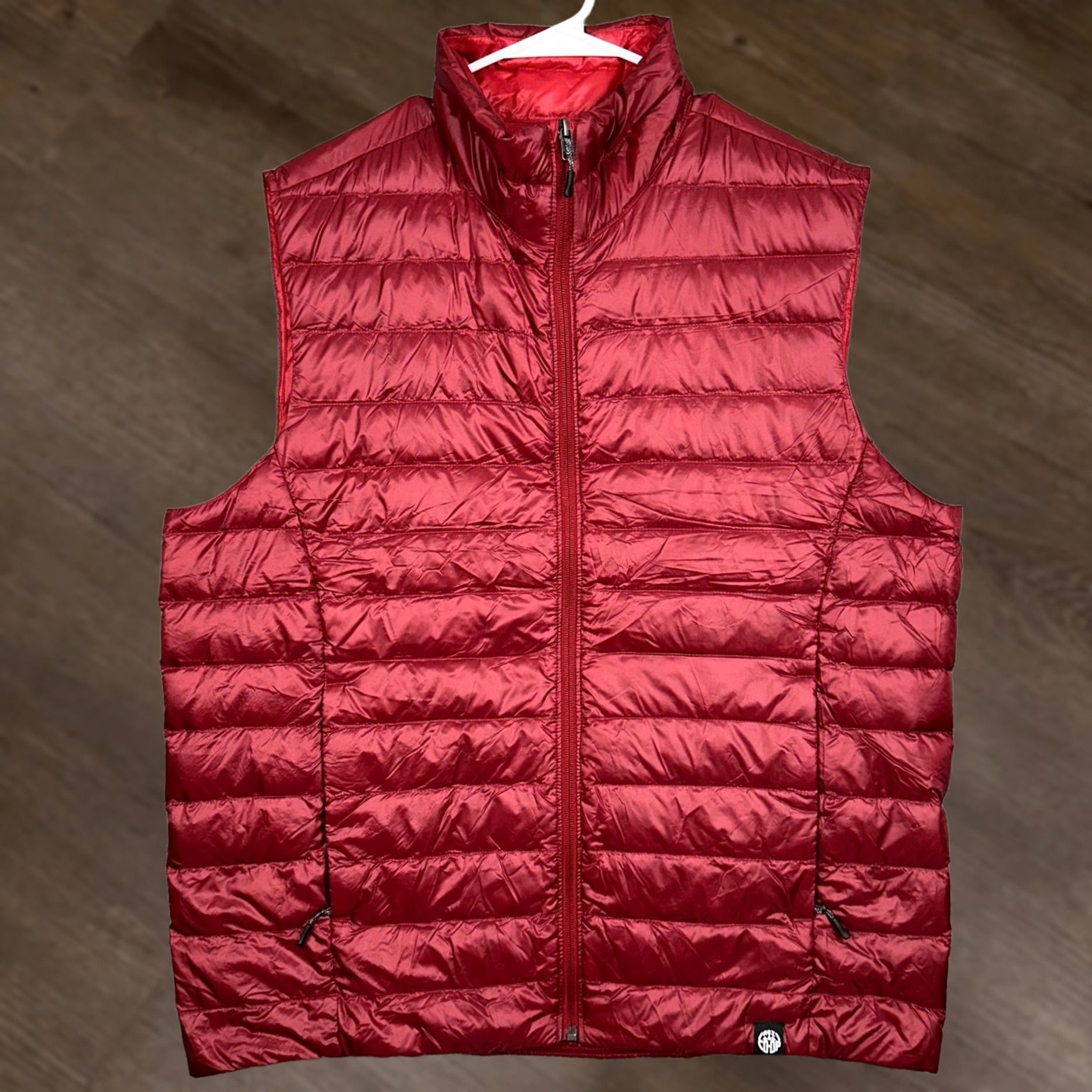Vintage VINTAGE? No REI Co-op Down Vest Mens XL Red Puffer Zipped Pocket Sleeveless Full Zip EUC Size US XL / EU 56 / 4 - 1 Thumbnail