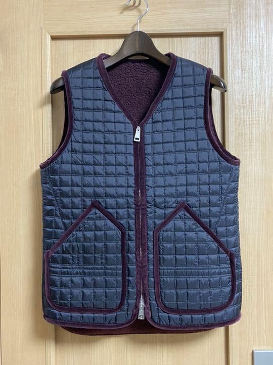 Number (N)ine Archive Reversible Quilted Down Fleece Vest Size US L / EU 52-54 / 3 - 2 Thumbnail