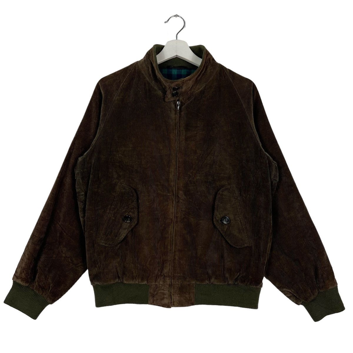 Japanese Brand 🔥 FKYM CHECKER LINER CORDUROY JACKET Size US M / EU 48-50 / 2 - 3 Thumbnail