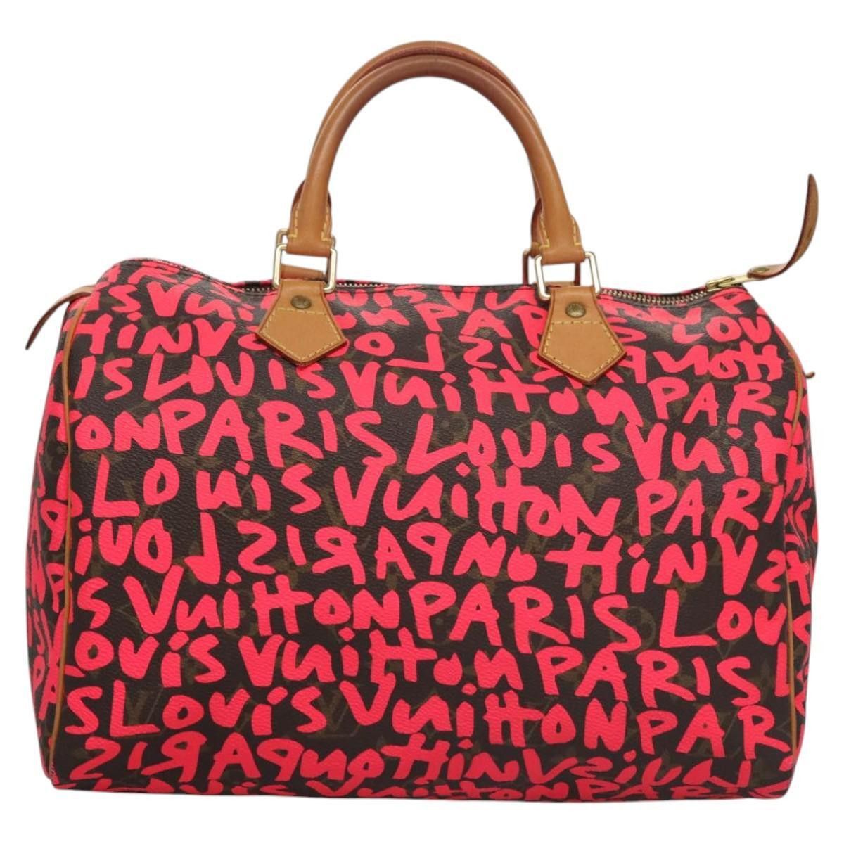 Louis Vuitton Louis Vuitton Speedy Handbag Limited Edition Monogram Graffiti Size ONE SIZE - 1 Thumbnail