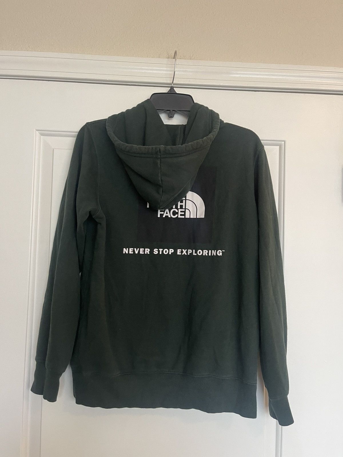 The North Face North Face Sweatshirt Women's S Green Hoodie Pullover Size S / US 4 / IT 40 - 4 Thumbnail