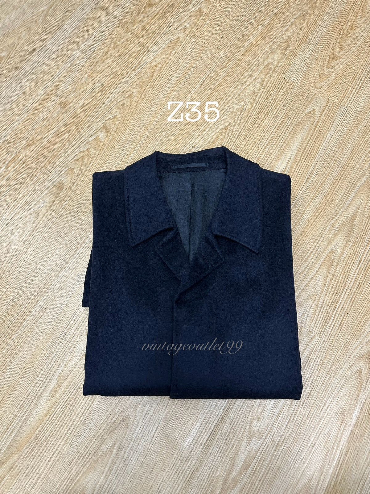 Vintage Nina Ricci Monsieur Wool Trench Coat Z35 Size US M / EU 48-50 / 2 - 13 Thumbnail