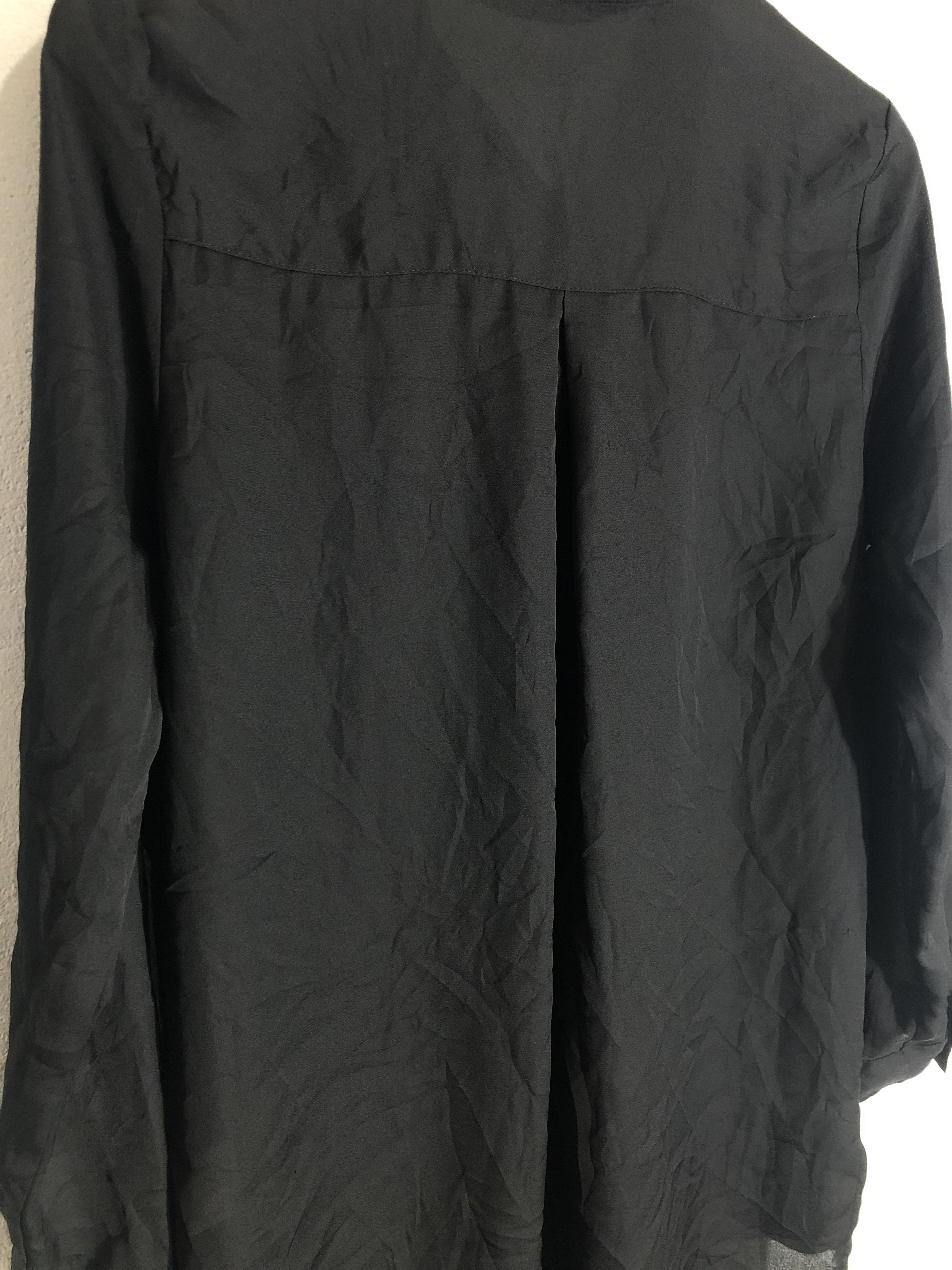 Japanese Brand Dig Deep Poem Black Button Shirt Size US M / EU 48-50 / 2 - 7 Thumbnail