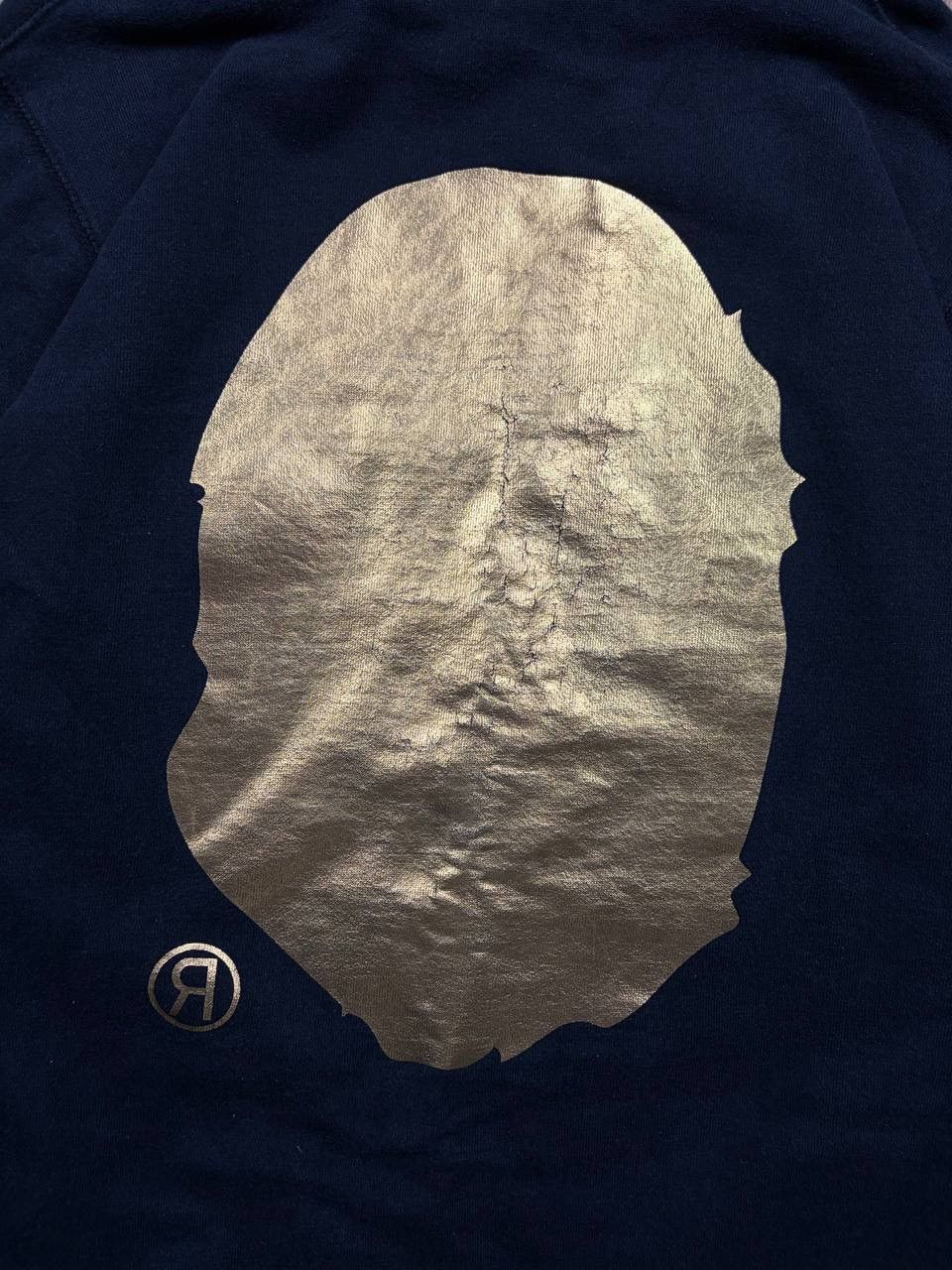 Bape BAPE GOLD FOIL APE HOODIE Size US L / EU 52-54 / 3 - 4 Thumbnail