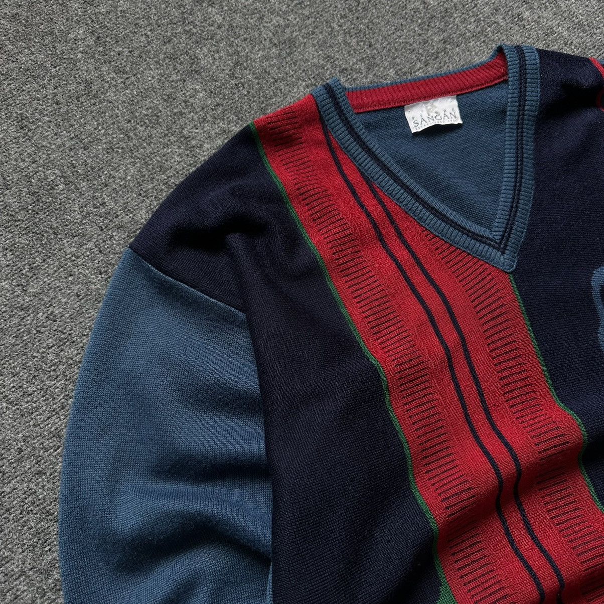 Grailed VTG V Neck Knit Sweater Pierre Sangan Size L Y2K 00s USA Size US L / EU 52-54 / 3 - 10 Thumbnail