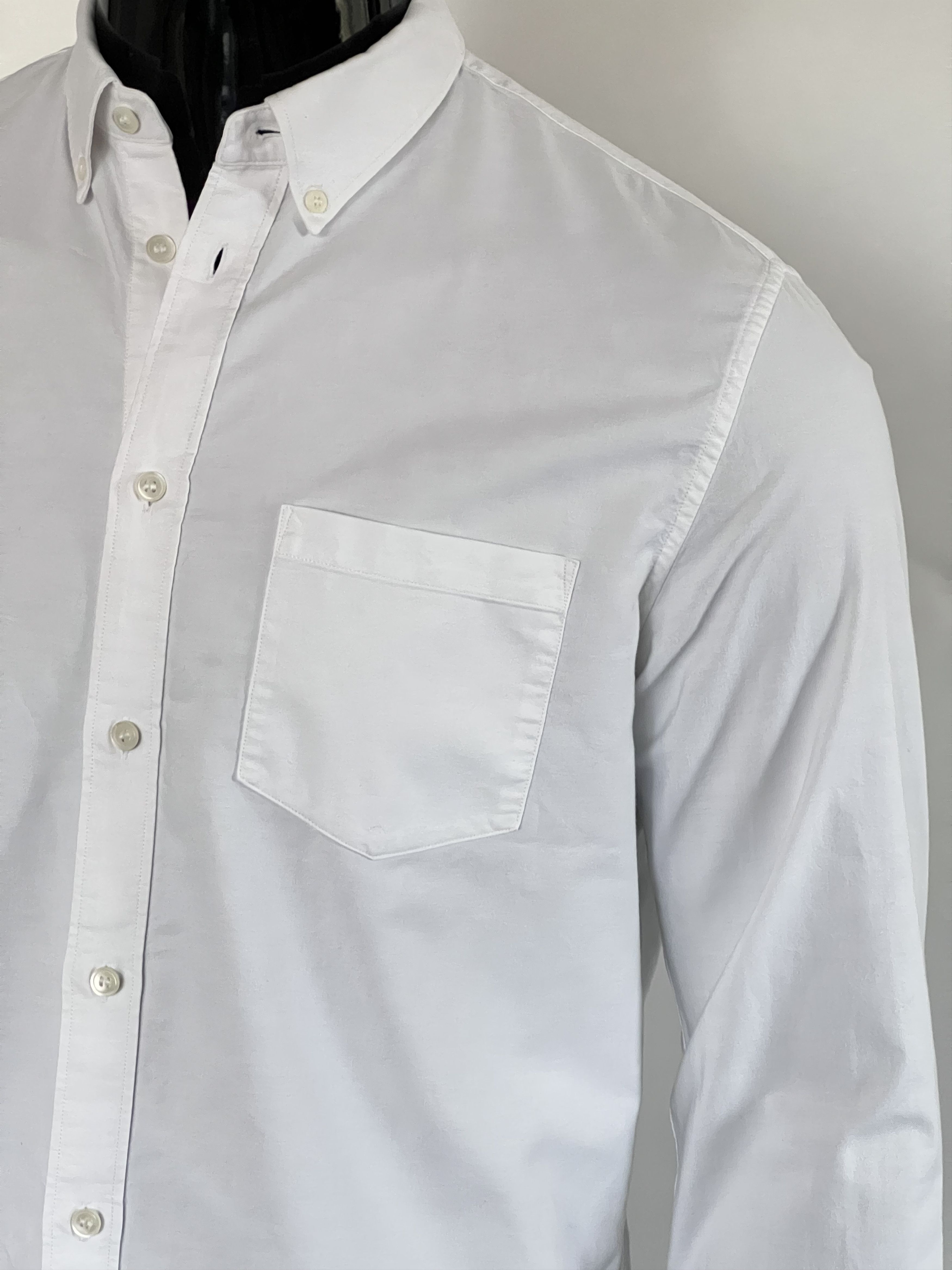 Arket Arket Button Up Shirt Long Sleeve White Men's Size M Size US M / EU 48-50 / 2 - 3 Thumbnail