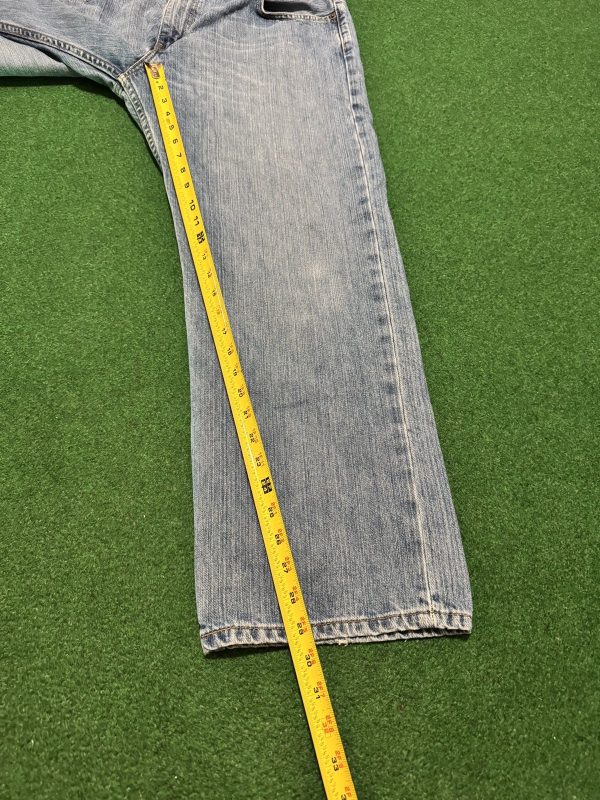 Levi's Vintage Clothing Vintage Levis 569 Loose Straight Baggy Y2K 39x29 Jeans Size US 39 - 6 Thumbnail
