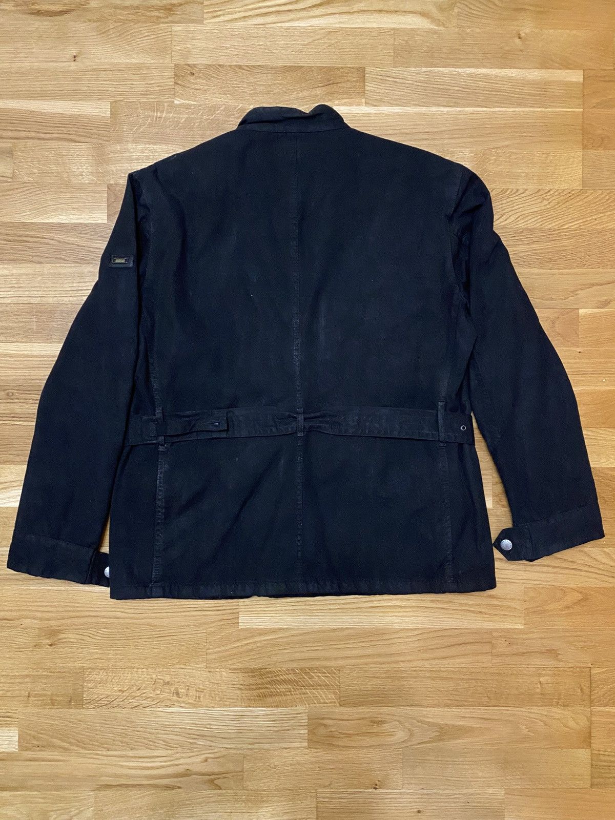 Barbour Barbour International Strathdee A7 Wax Jacket Belt Black XL Size US XL / EU 56 / 4 - 5 Thumbnail
