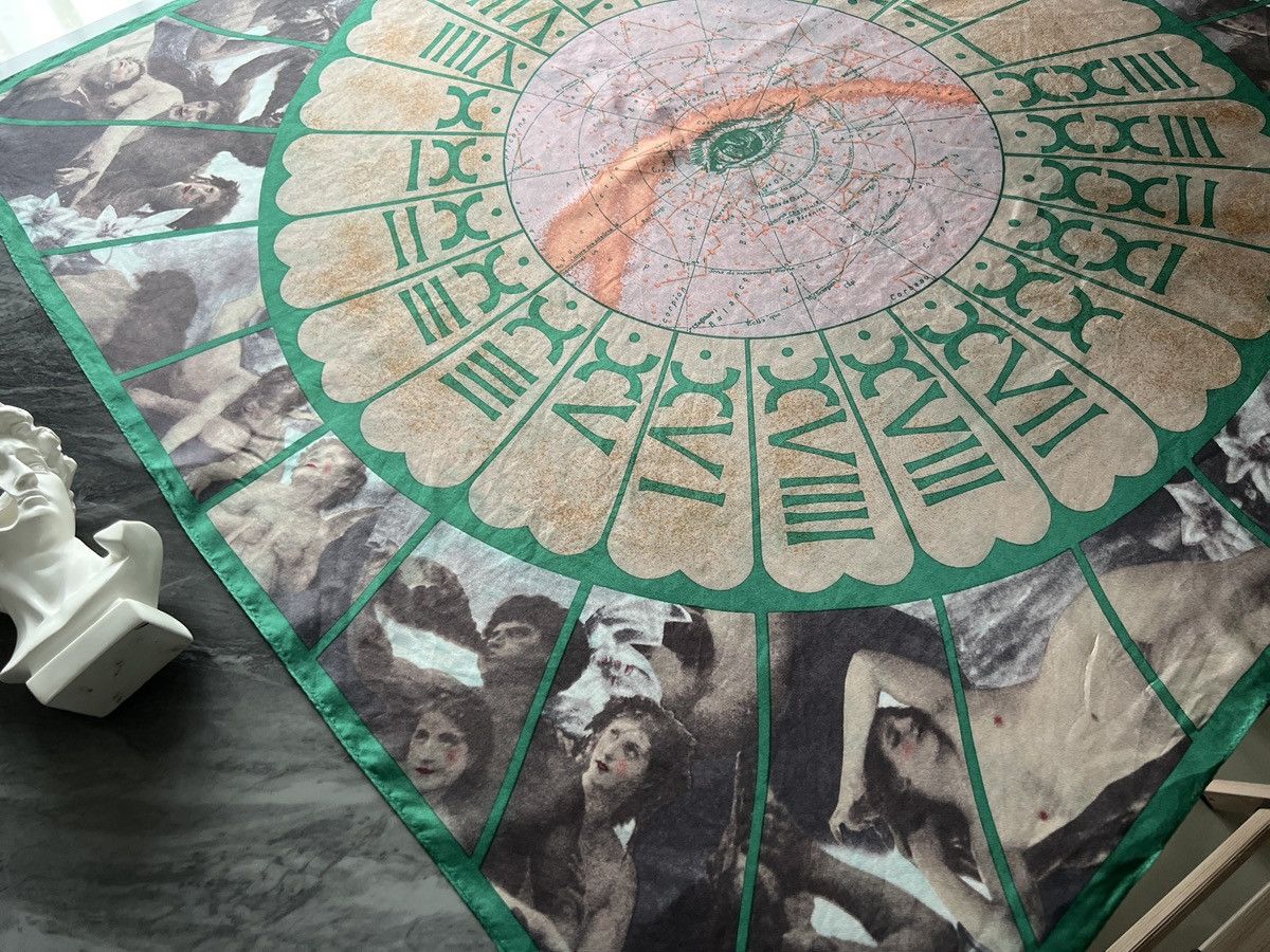 Jean Paul Gaultier Jean Paul Gaultier : JPG Numeric Circa Silk Scarf Size ONE SIZE - 5 Thumbnail