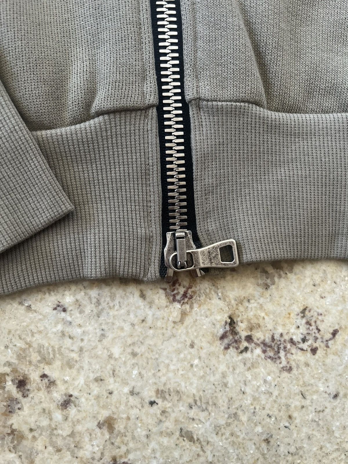 Balmain Lightweight Zip Up Hoodies in Khaki Size US XS / EU 42 / 0 - 17 Thumbnail