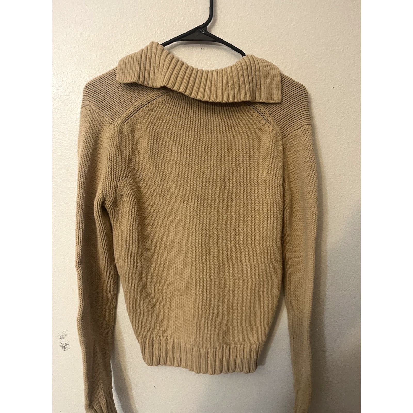Gap VINTAGE Gap Sweater Womens Small Pullover Long Sleeve Collared Knit Solid Casual Winter Fall Spring Womens Size S / US 4 / IT 40 - 3 Thumbnail