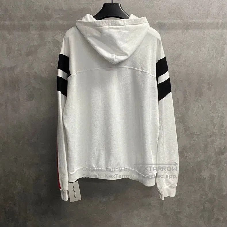 Balenciaga Balenciaga White Stripe Logo Jacket. Size US S / EU 44-46 / 1 - 2 Thumbnail