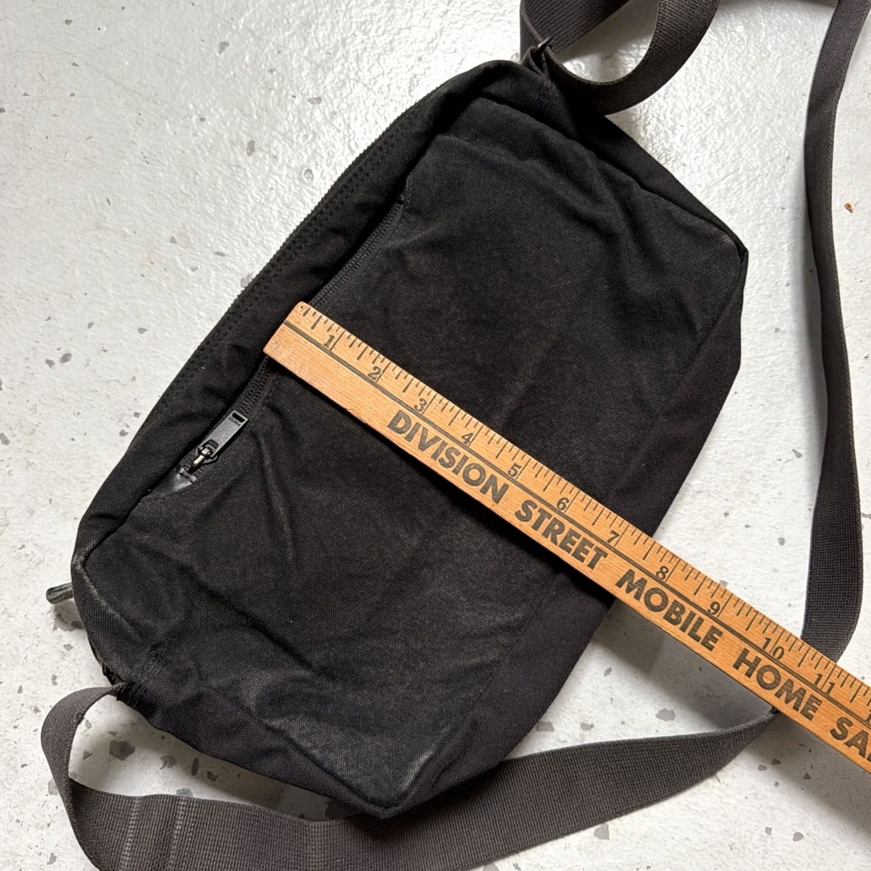 Rue Porter Porter Yoshida Sling Shoulder Canvas Bag Japan Made In OS City Hiking Trail Camp Size ONE SIZE - 5 Thumbnail