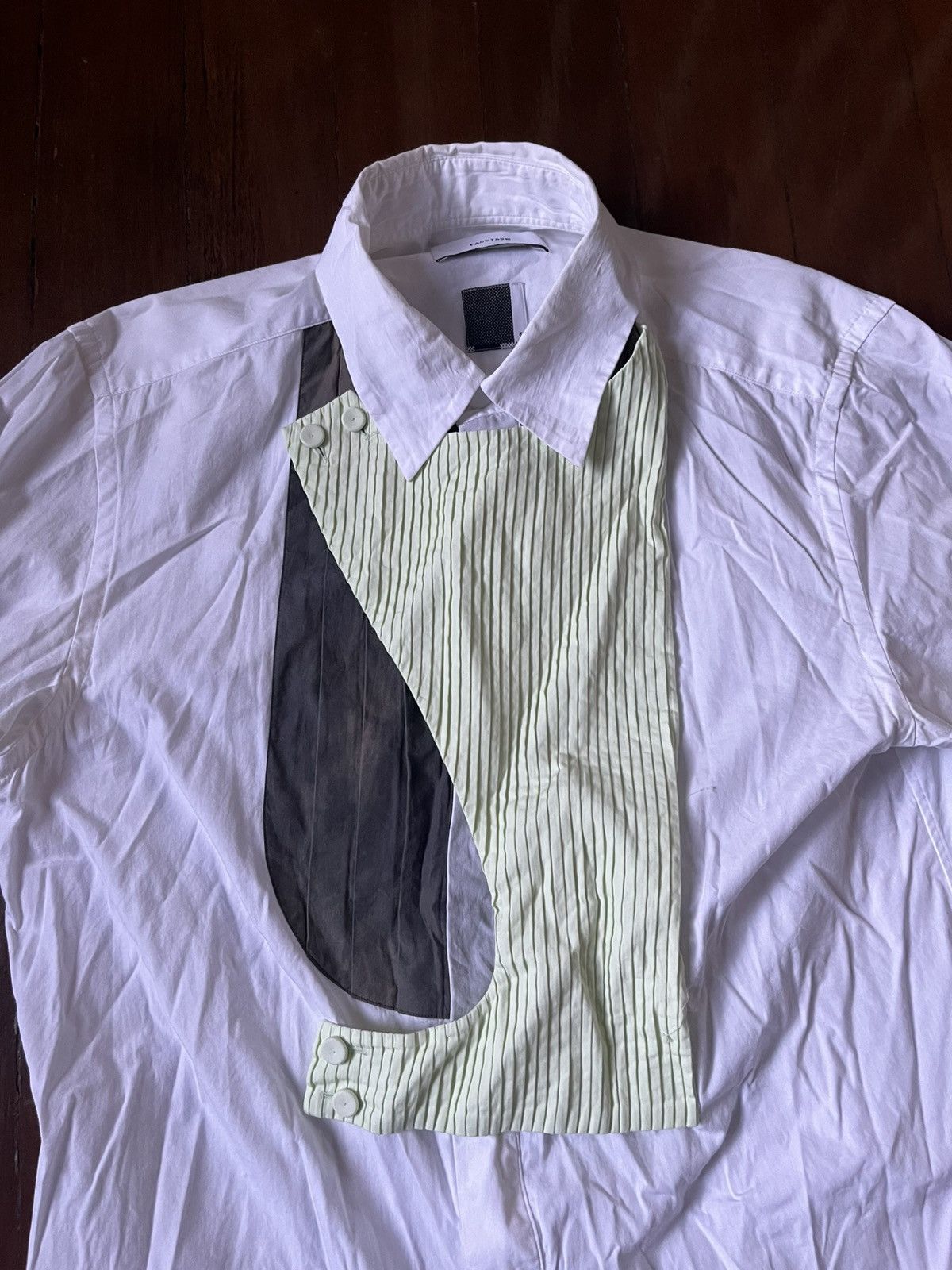 Facetasm Facetasm Deconstructed Bib Long Sleeve Shirt Size US M / EU 48-50 / 2 - 2 Thumbnail