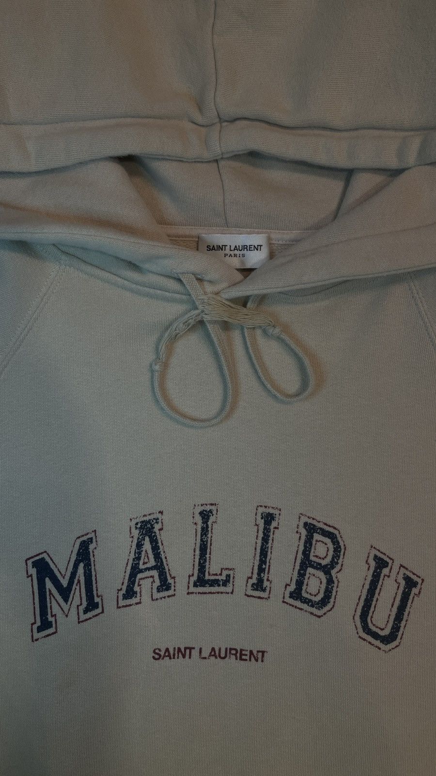 Saint Laurent Paris SS19 Malibu Hoodie