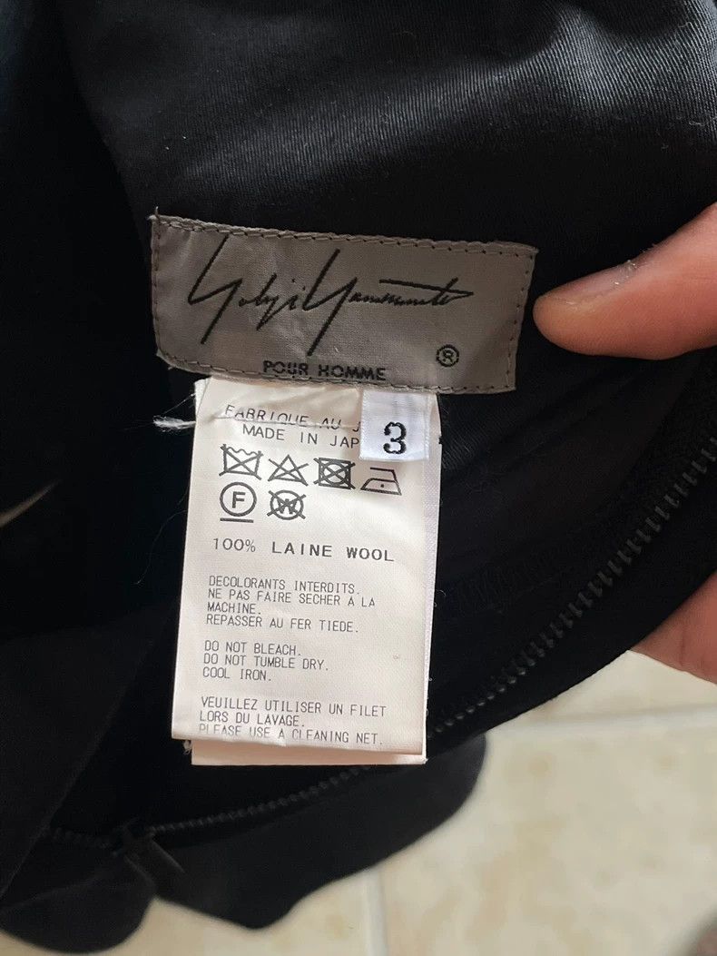 Yohji Yamamoto Yohji Yamamoto Yohji Yamamoto Leather Wool Overalls Size US 34 / EU 50 - 8 Thumbnail