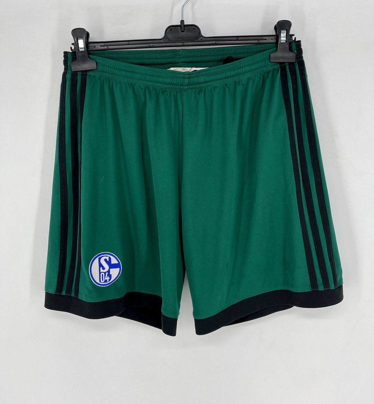 Adidas × Vintage Vintage Adidas FC Shalke 04 Shorts Streetwear Size M Size US 32 / EU 48 - 1 Thumbnail
