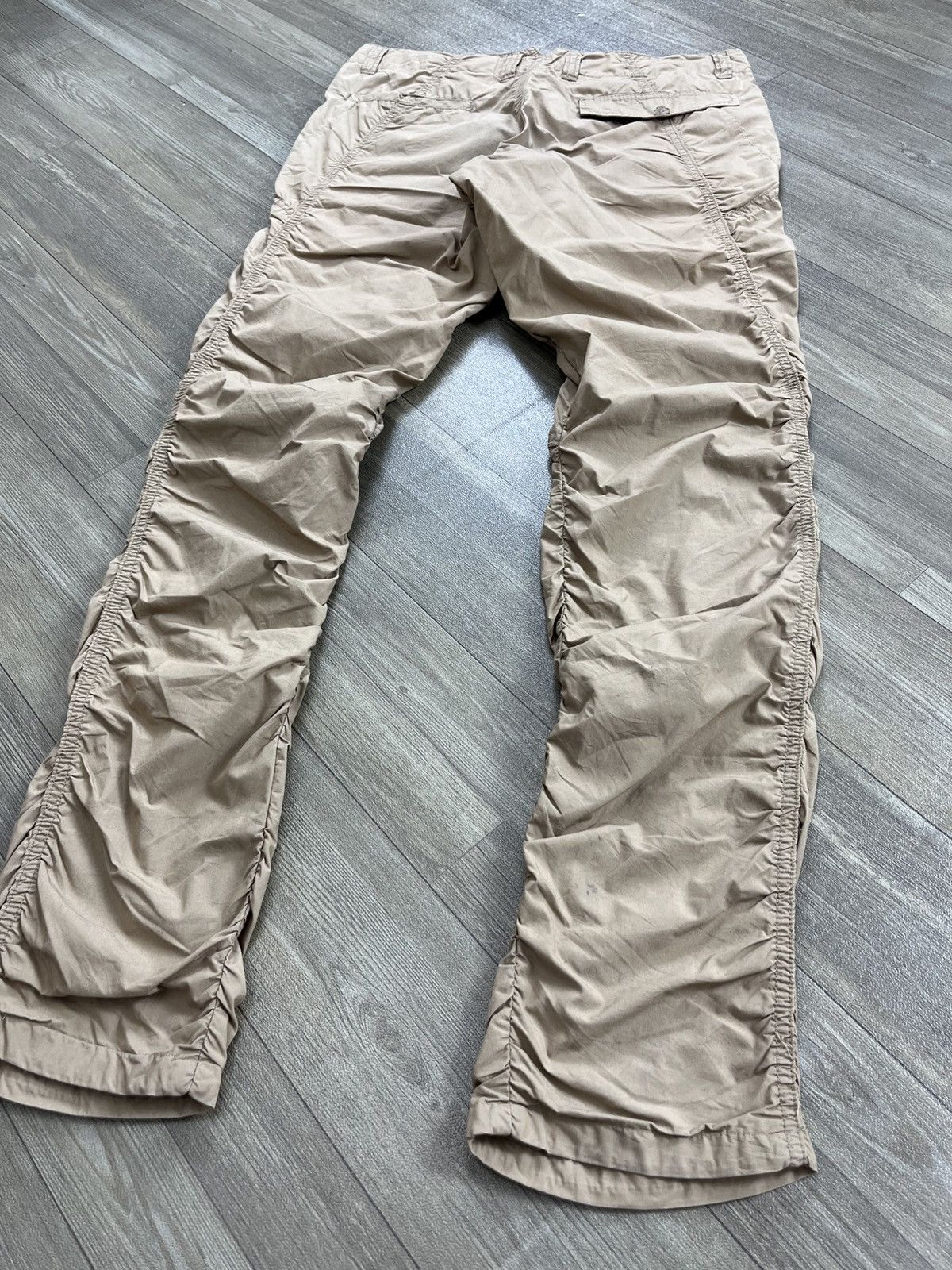Tornado Mart 2000s Tornado Mart Japan Ruched Slim Fit Pants Lgb Style Y2K Size US 31 - 23 Thumbnail