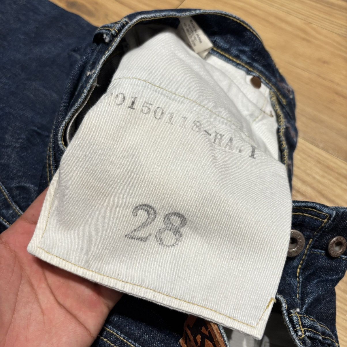 Kapital Vintage Kapital Straight Leg Denim Size US 28 / EU 44 - 7 Thumbnail