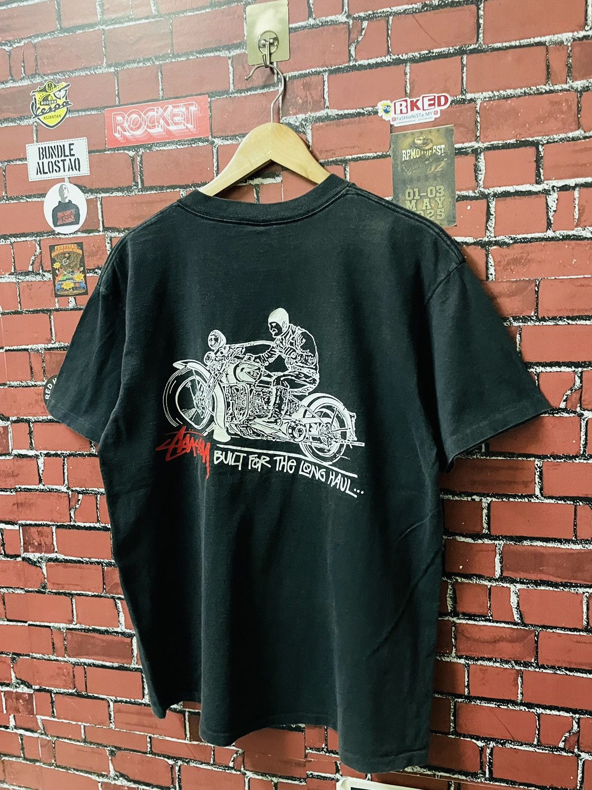 Stussy VINTAGE STUSSY BUILT THE LONG HAUL!! 80/90s Size US L / EU 52-54 / 3 - 9 Thumbnail