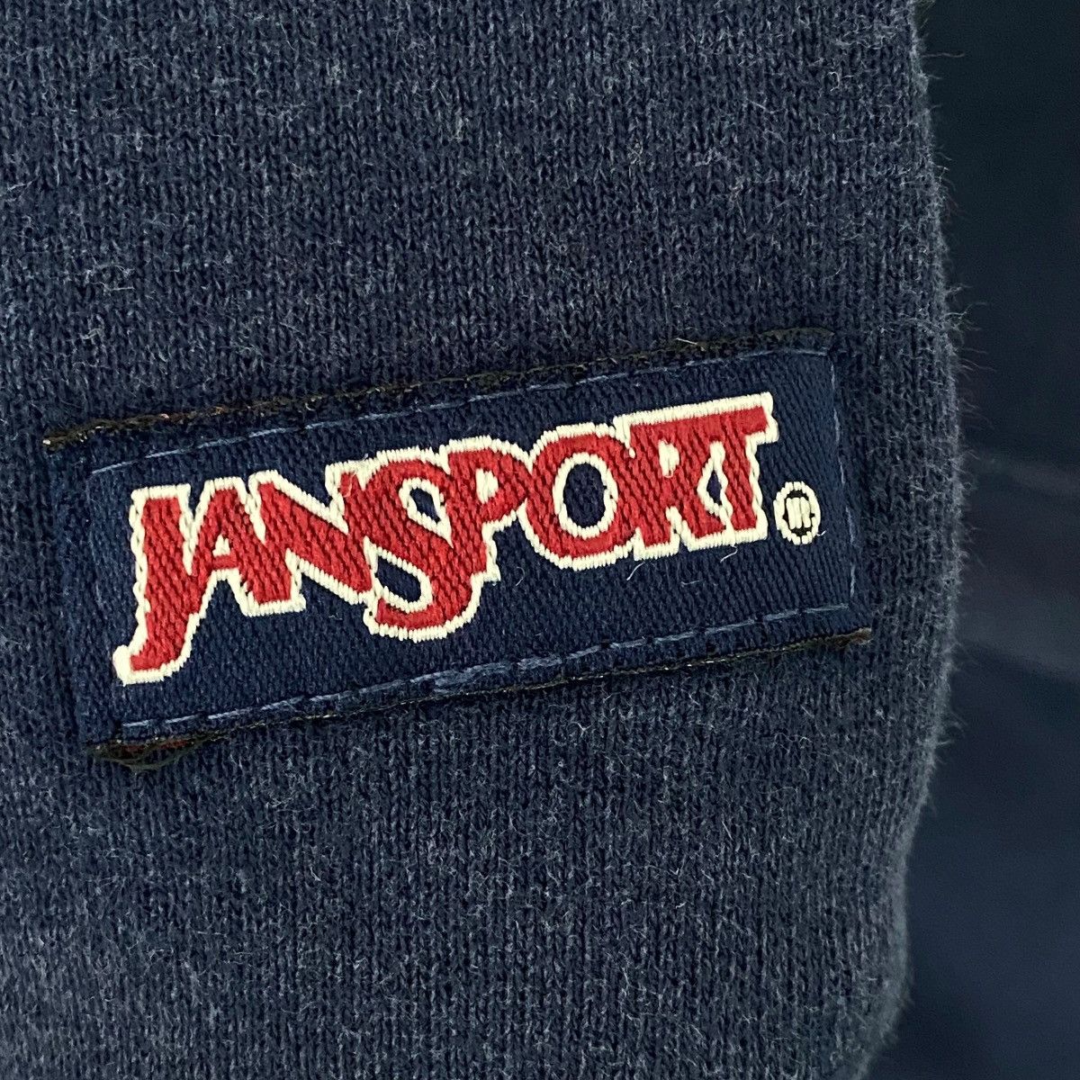 Other Vintage Jansport Crewneck Sweatshirt Big Logo Spellout Blue Size US L / EU 52-54 / 3 - 5 Thumbnail