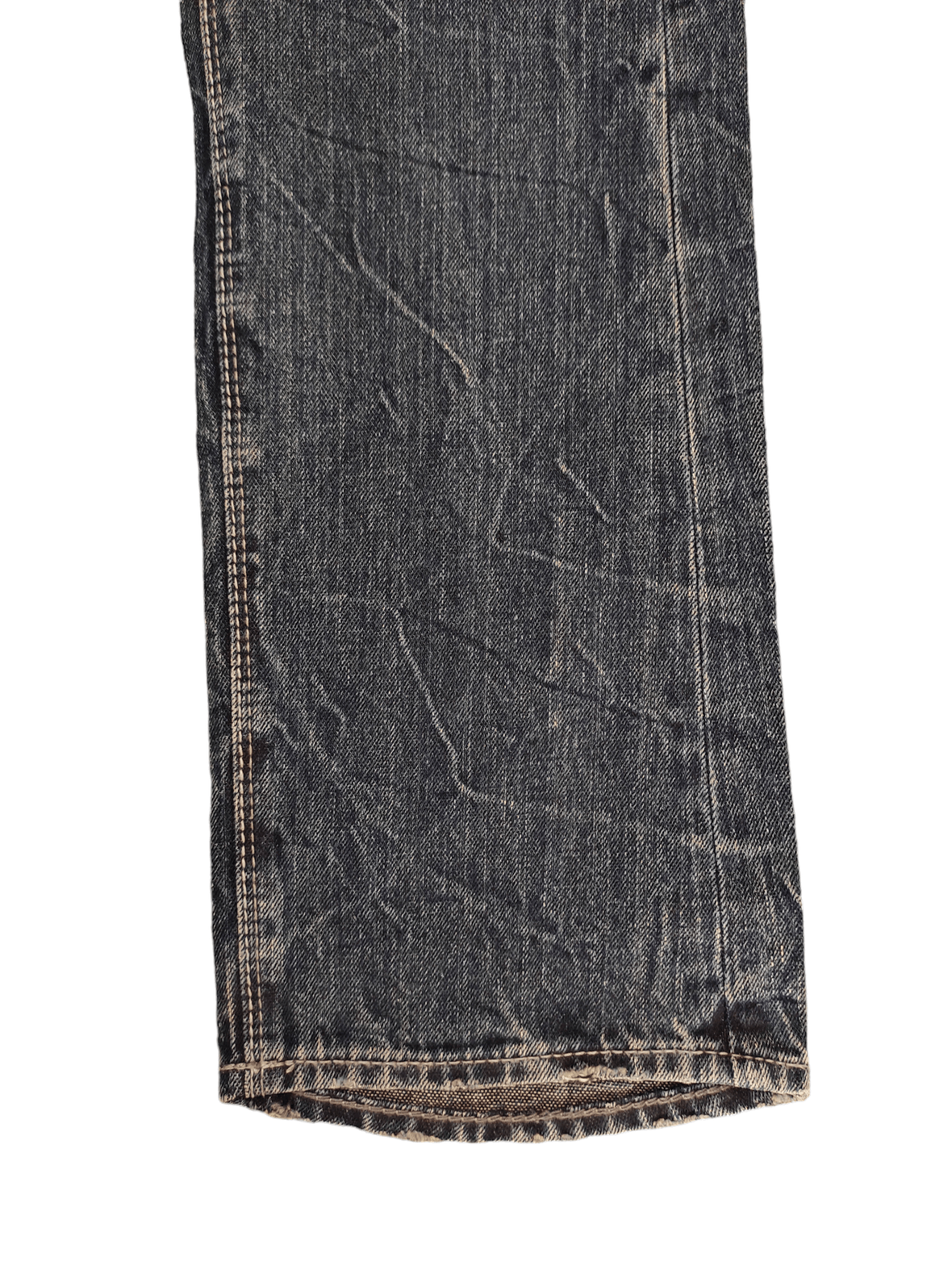 GOSTAR DE FUGA Gostar De Fuga Japan Clawmark Distress Faded Denim Jeans Y2k Size US 31 - 9 Thumbnail