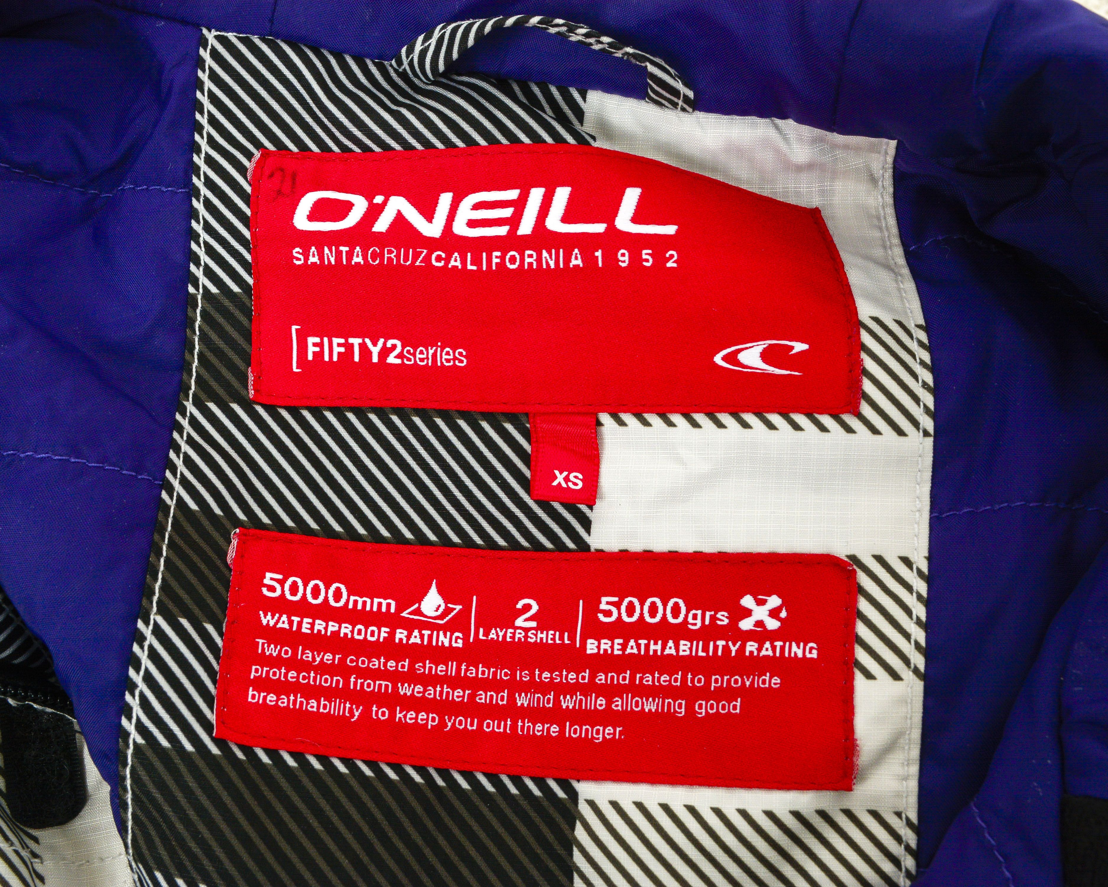 O'Neill FIFTY2series Women XS Ski Jacket Coat Hooded Waterproof 5k Size XS / US 0-2 / IT 36-38 - 2 Thumbnail