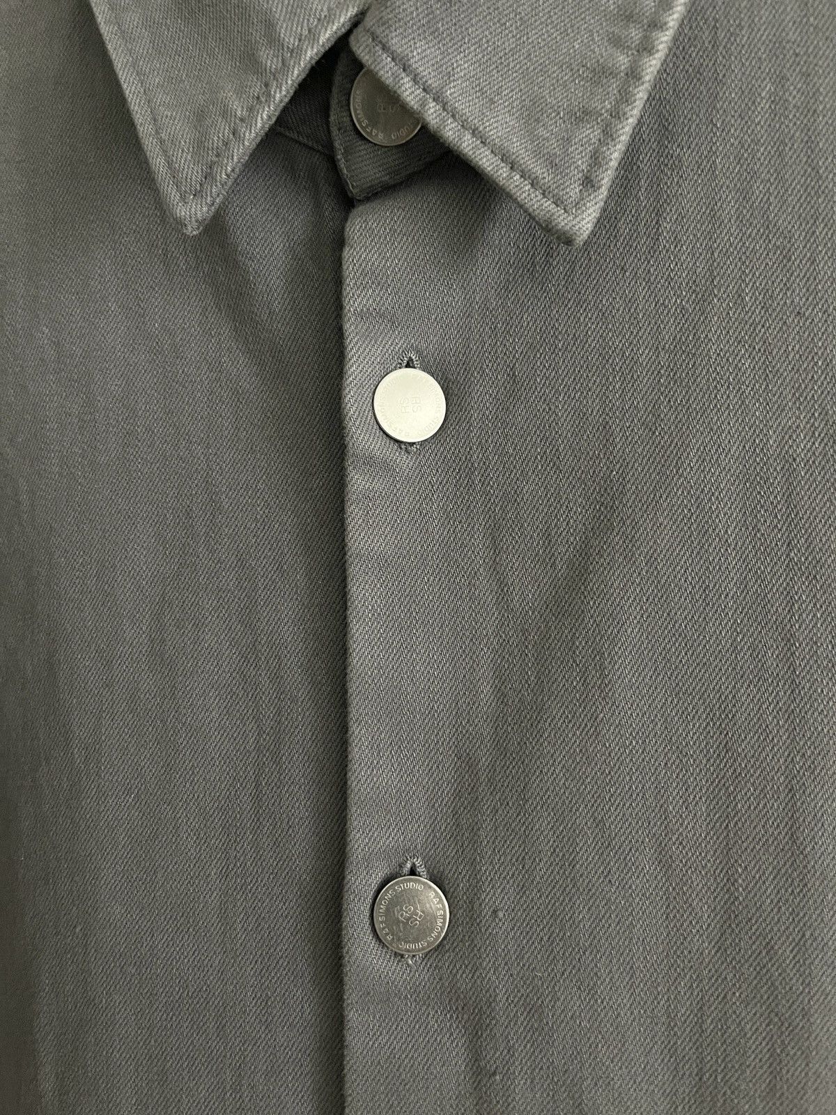 Raf Simons STEAL! AW18 Raf Simons 11 Denim Shirt Jacket (XL) Size US XL / EU 56 / 4 - 3 Thumbnail
