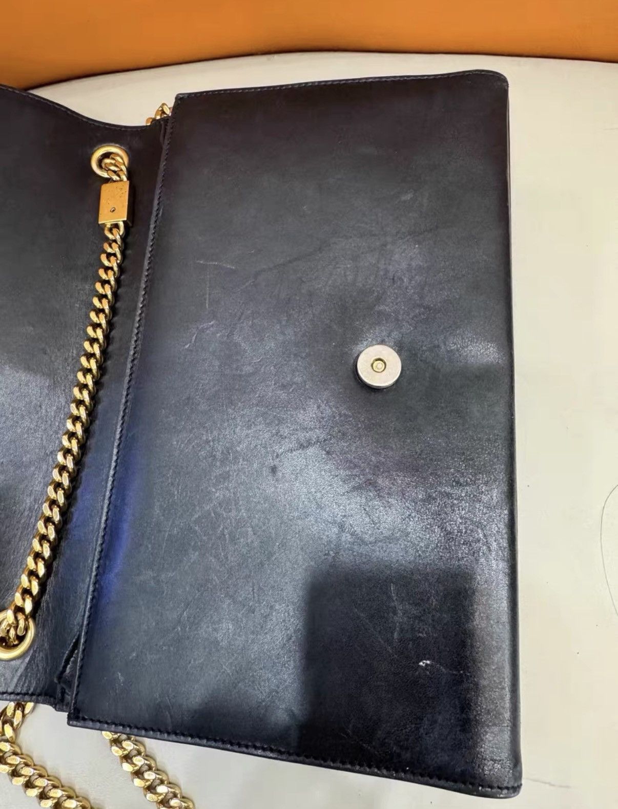 Yves Saint Laurent YSL black tassel chain shoulder bag J38 Size ONE SIZE - 6 Thumbnail