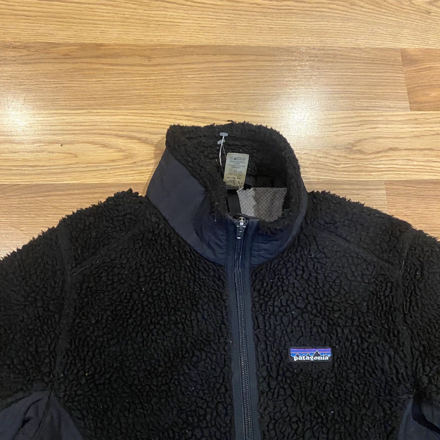 Patagonia Patagonia Jacket Black Synchilla Retro-X Deep Pile Fleece Full Zip Womens Medium Size M / US 6-8 / IT 42-44 - 6 Thumbnail