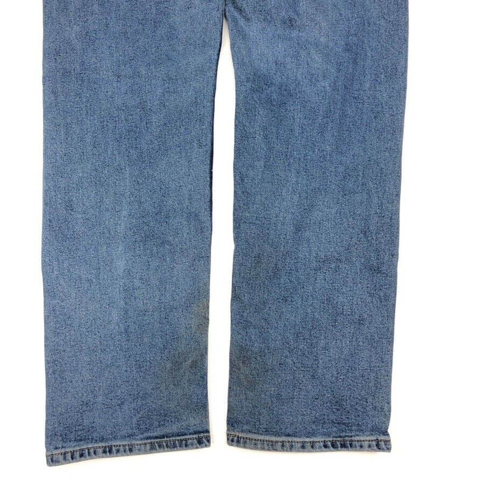 Levi's Levis 505 Blue Denim Jeans Size 34x32 Mens Pants Casual B7 Size US 34 / EU 50 - 7 Thumbnail