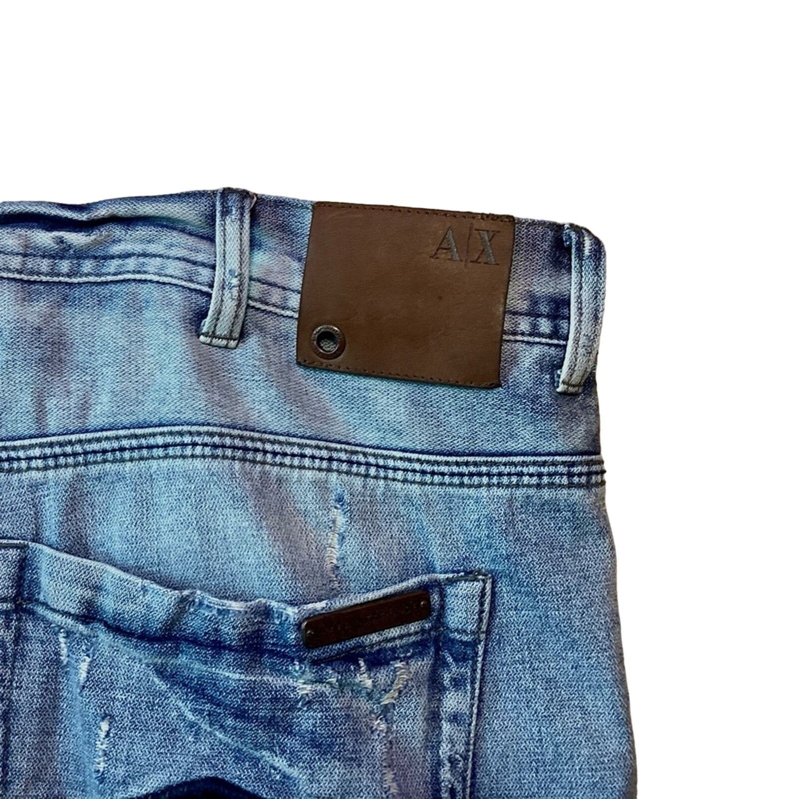 Armani Exchange Armani Exchange J65 Straight Jeans Size US 40 / EU 56 - 8 Thumbnail