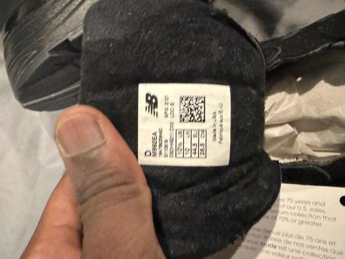 New Balance New balance 992 triple black Size US 10.5 / EU 43-44 - 3 Thumbnail