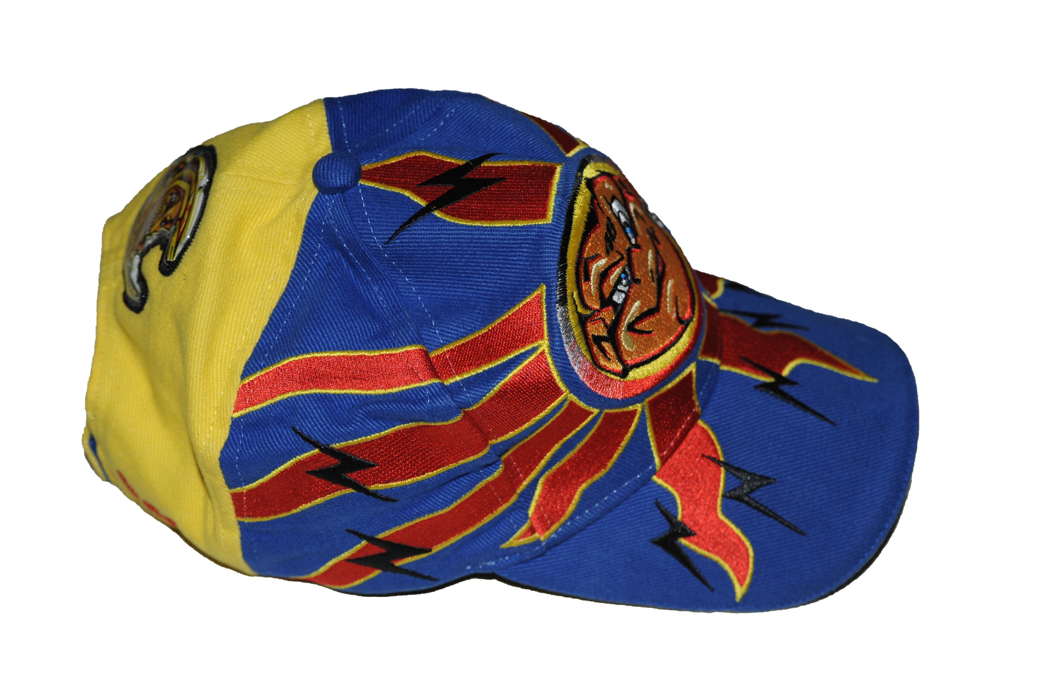 Other Vintage Daring Valentino Rossi 46 Sun and Moon Cap Size ONE SIZE - 3 Thumbnail