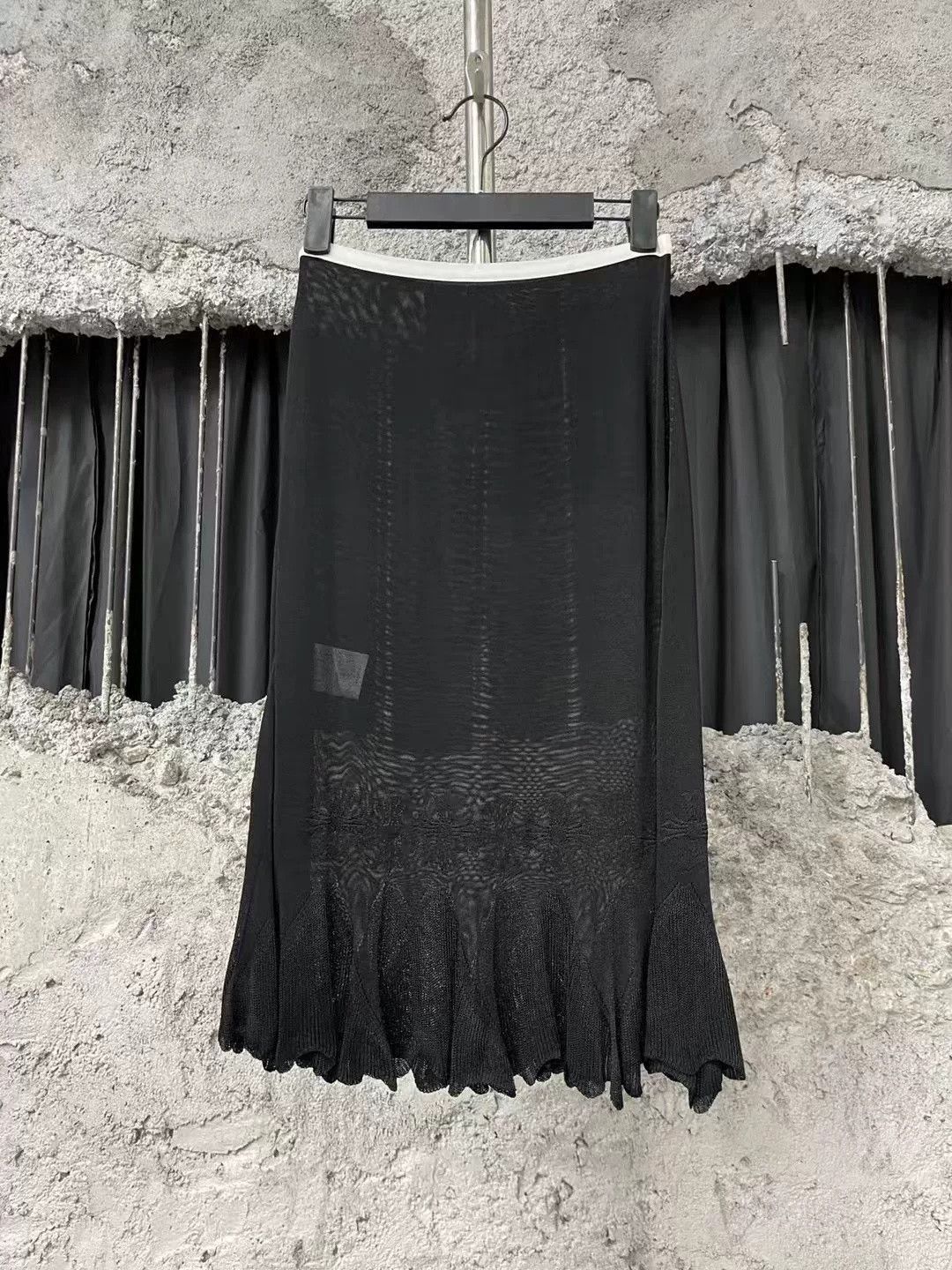 Chrome Hearts Chrome Hearts Silk Fishtail Skirt Size US S / EU 44-46 / 1 - 1 Thumbnail