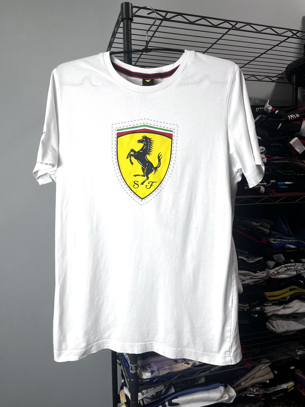 Ferrari Vintage Puma Ferrari Racing T Shirt Formula 1 Uni Size US M / EU 48-50 / 2 - 1 Thumbnail