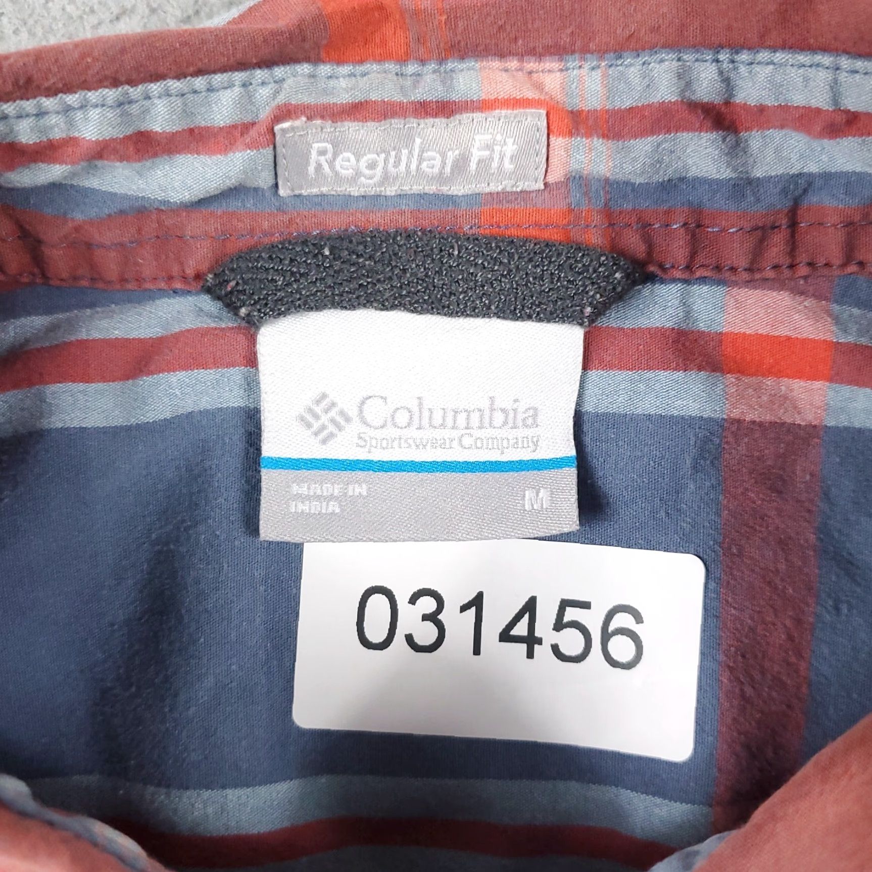 Vintage Columbia Shirt Mens Size Medium Gray Red Plaid Button Up Short Sleeve Size US M / EU 48-50 / 2 - 8 Thumbnail