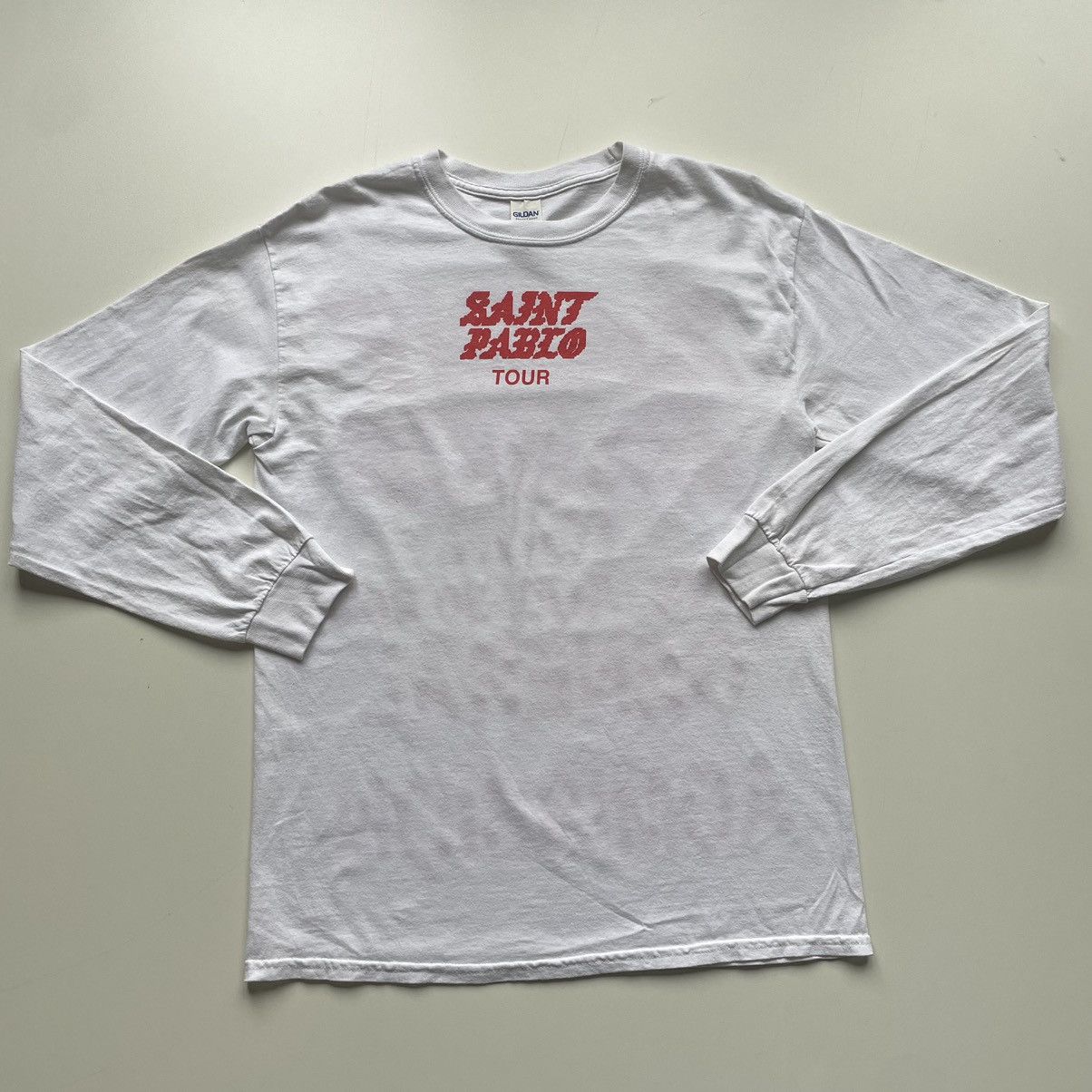 Kanye West Vintage Kanye West Saint Pablo Tour Long Sleeve Shirt Medium Size US M / EU 48-50 / 2 - 3 Thumbnail