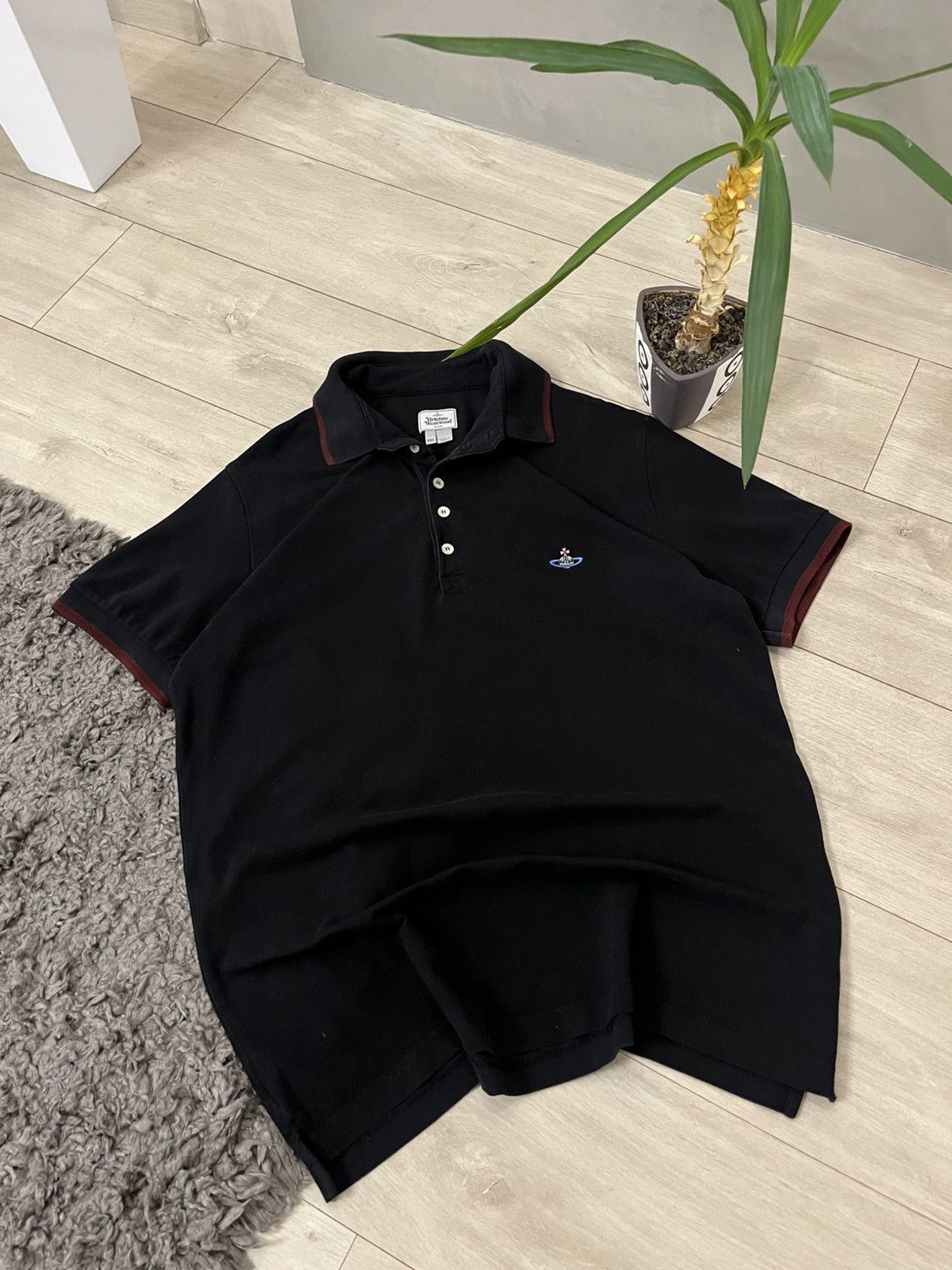 Vivienne Westwood 🔥 VIVIENNE WESTWOOD 90'S ORB LOGO POLO T SHIRT Y2K RUGBY Size US XXL / EU 58 / 5 - 5 Thumbnail