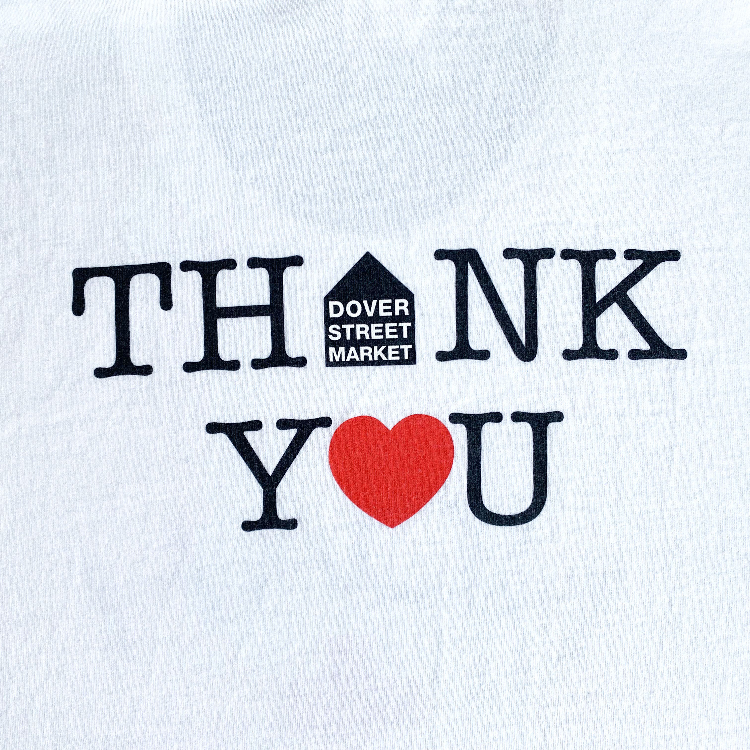 Noah NOAH x Dover Street Market Cross Logo Thank You Tee T shirt Size US L / EU 52-54 / 3 - 6 Thumbnail