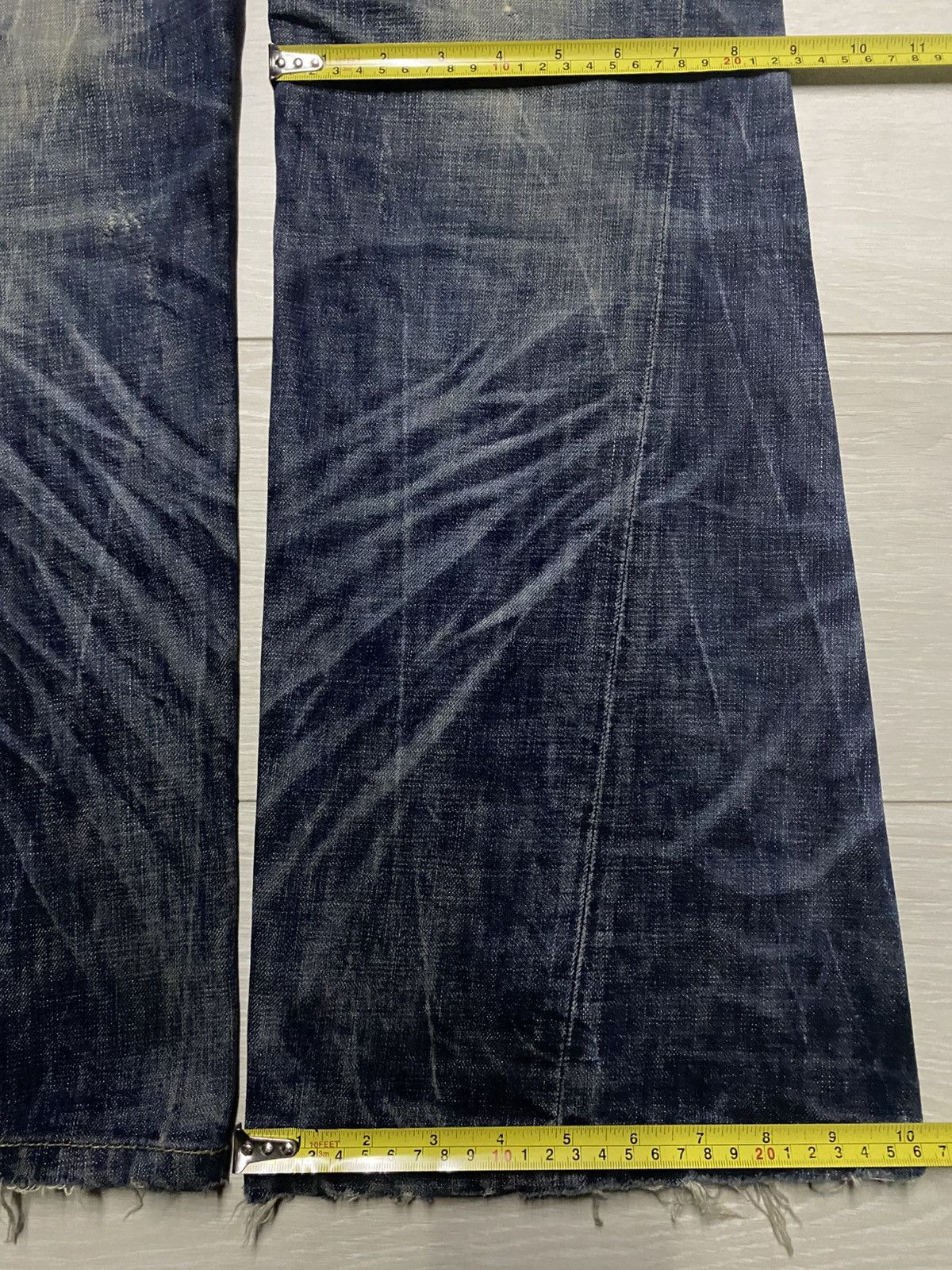Undercover Japanese Brand Lolita Punk Hybrid Flare Jeans Size US 34 / EU 50 - 19 Thumbnail