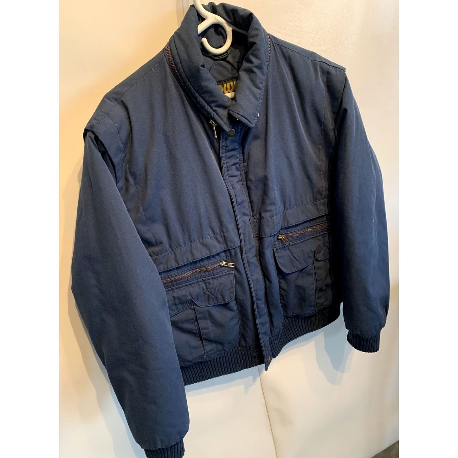 4SDESIGNS VINTAGE Down Designs Coat Mens XL Blue Ski Snowboard Puffer Jacket Winter 80s 70s Bisons? Size US XL / EU 56 / 4 - 2 Thumbnail