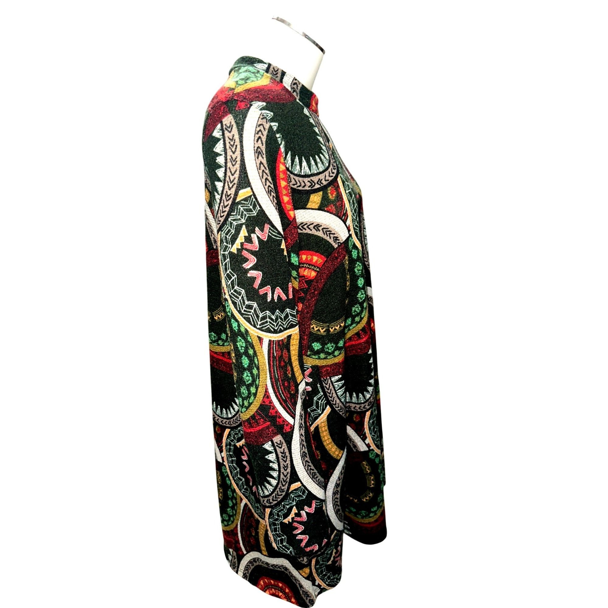 Other CCC Vintage Inspired Long Sleeve A Line Dress Pockets Bold G Size L / US 10 / IT 46 - 4 Thumbnail