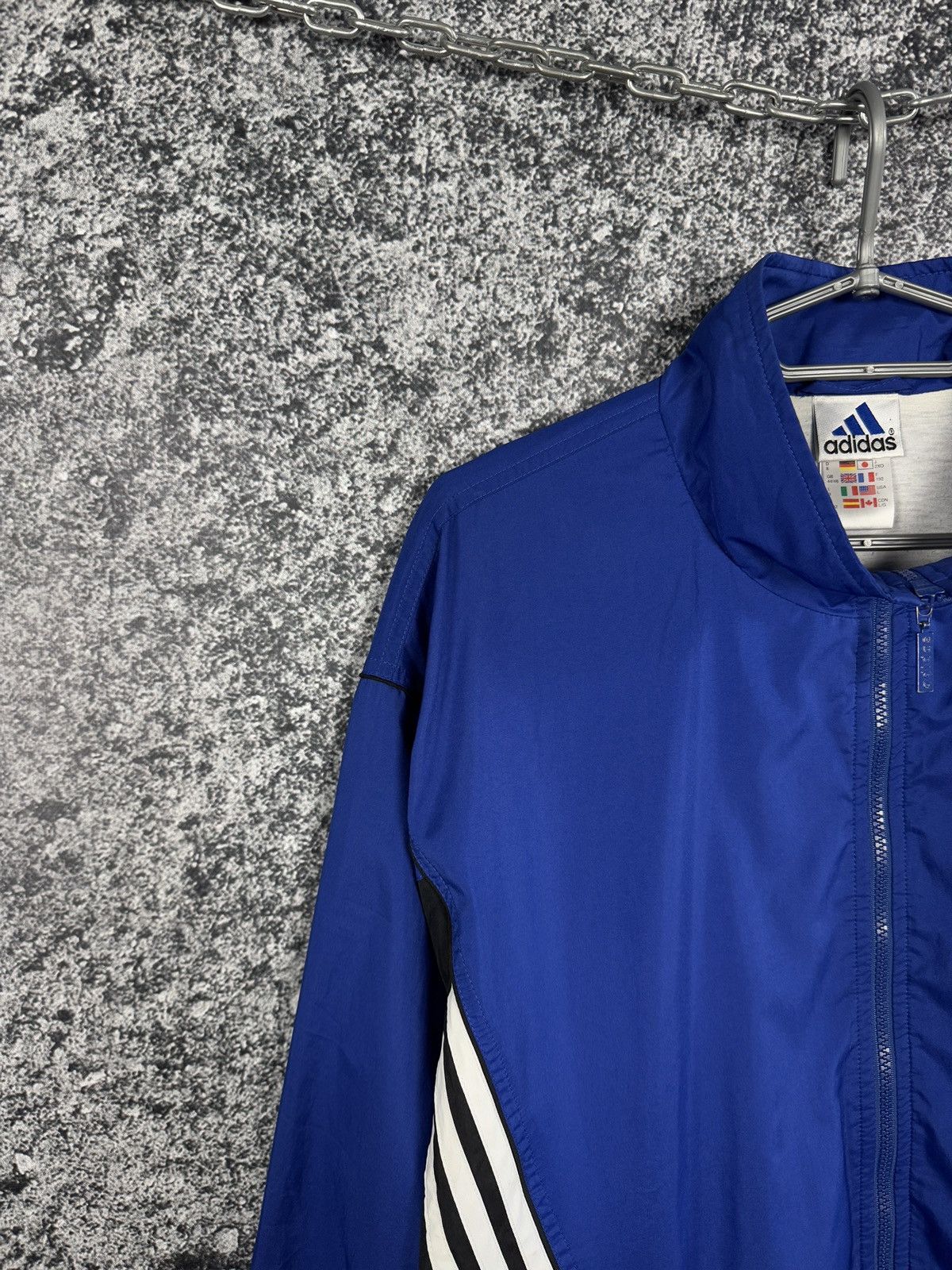 Adidas × Vintage Men’s Adidas Vintage 90s Track Jacket Sportswear Size L Size US L / EU 52-54 / 3 - 3 Thumbnail