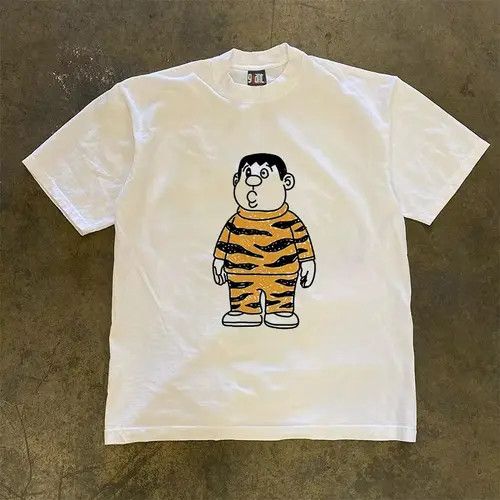 VIBE Street fashion cartoon pattern retro cotton t-shirt Size US M / EU 48-50 / 2 - 2 Thumbnail