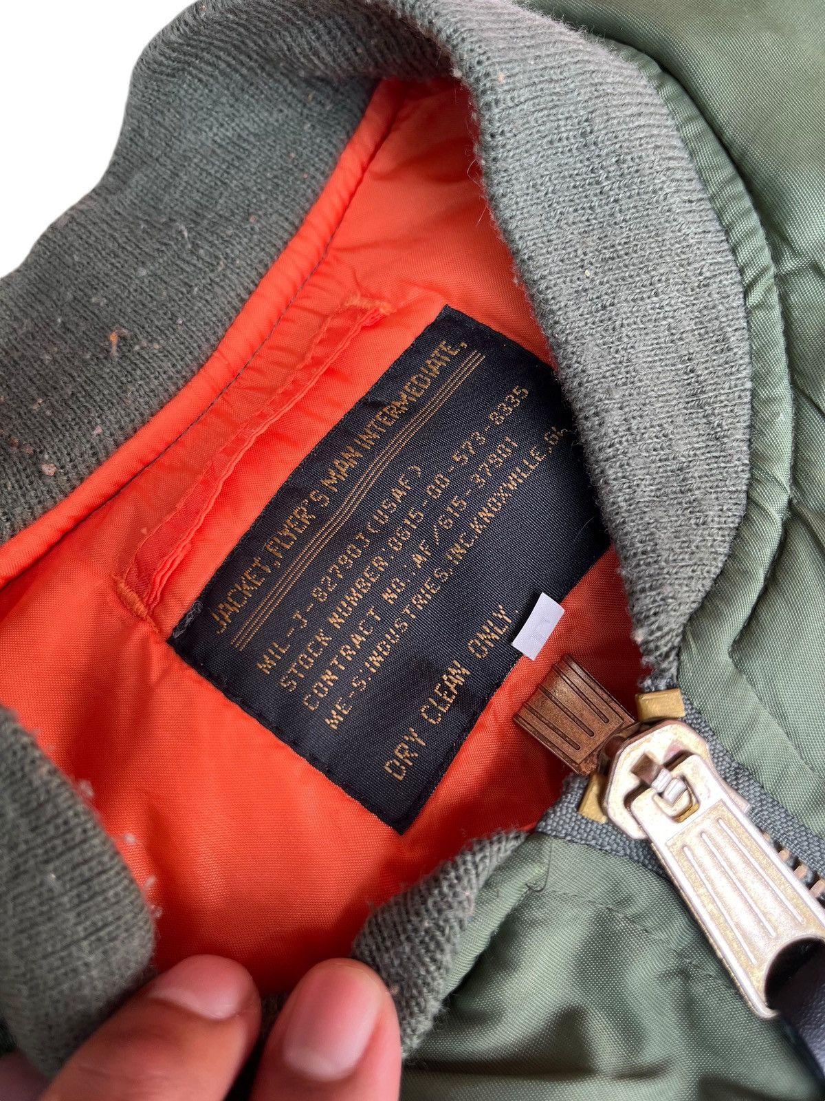Vintage Vtg Bomber Jacket Flayer Mens Size US L / EU 52-54 / 3 - 4 Thumbnail