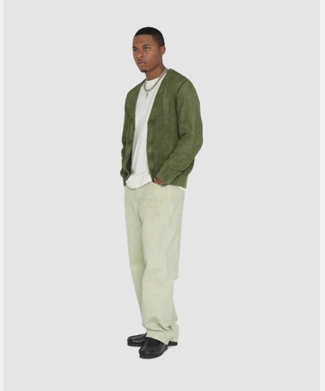 Stussy Stussy Denim Big Ol Jean “Cream” 34 Size US 34 / EU 50 - 14 Thumbnail