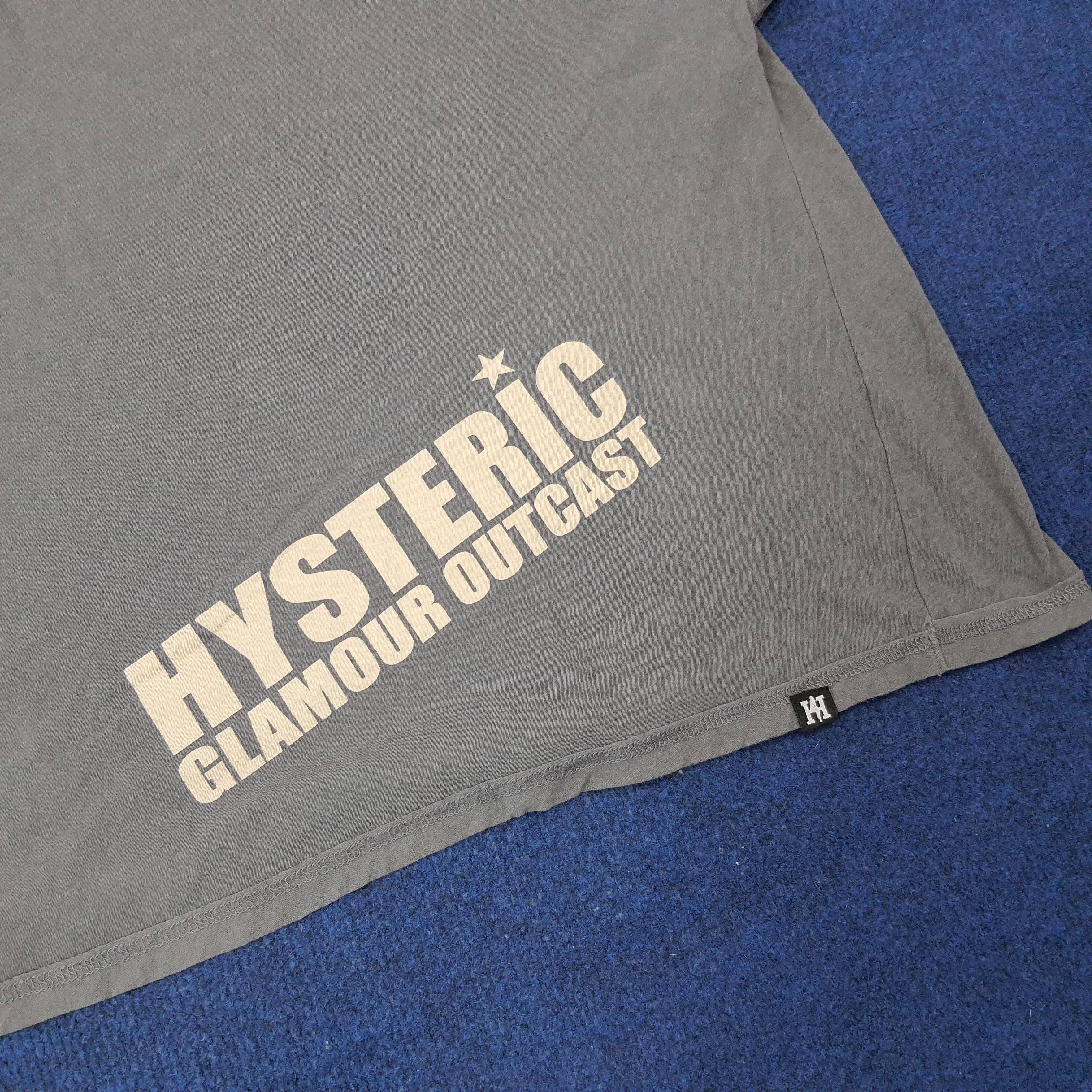 Hysteric Glamour Vintage Hysteric Glamour Outcast Japan Tshirt C267N25 Size XL / US 12-14 / IT 48-50 - 4 Thumbnail