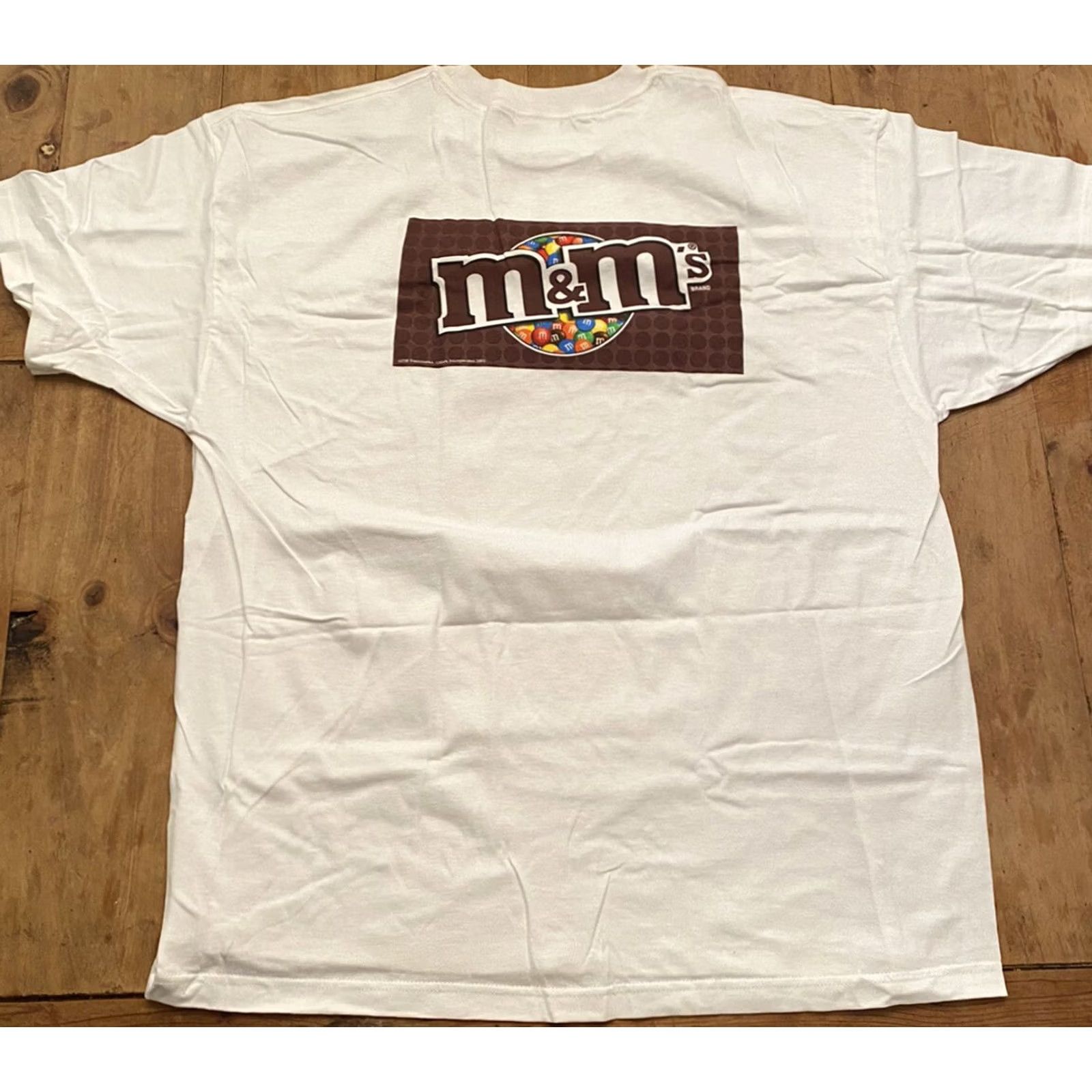 Hanes VINTAGE M & M White T-Shirt XL Hanes Beefy-T Shirt Men Size XL White American 2003 2002 (adjusted) Size US XL / EU 56 / 4 - 5 Thumbnail
