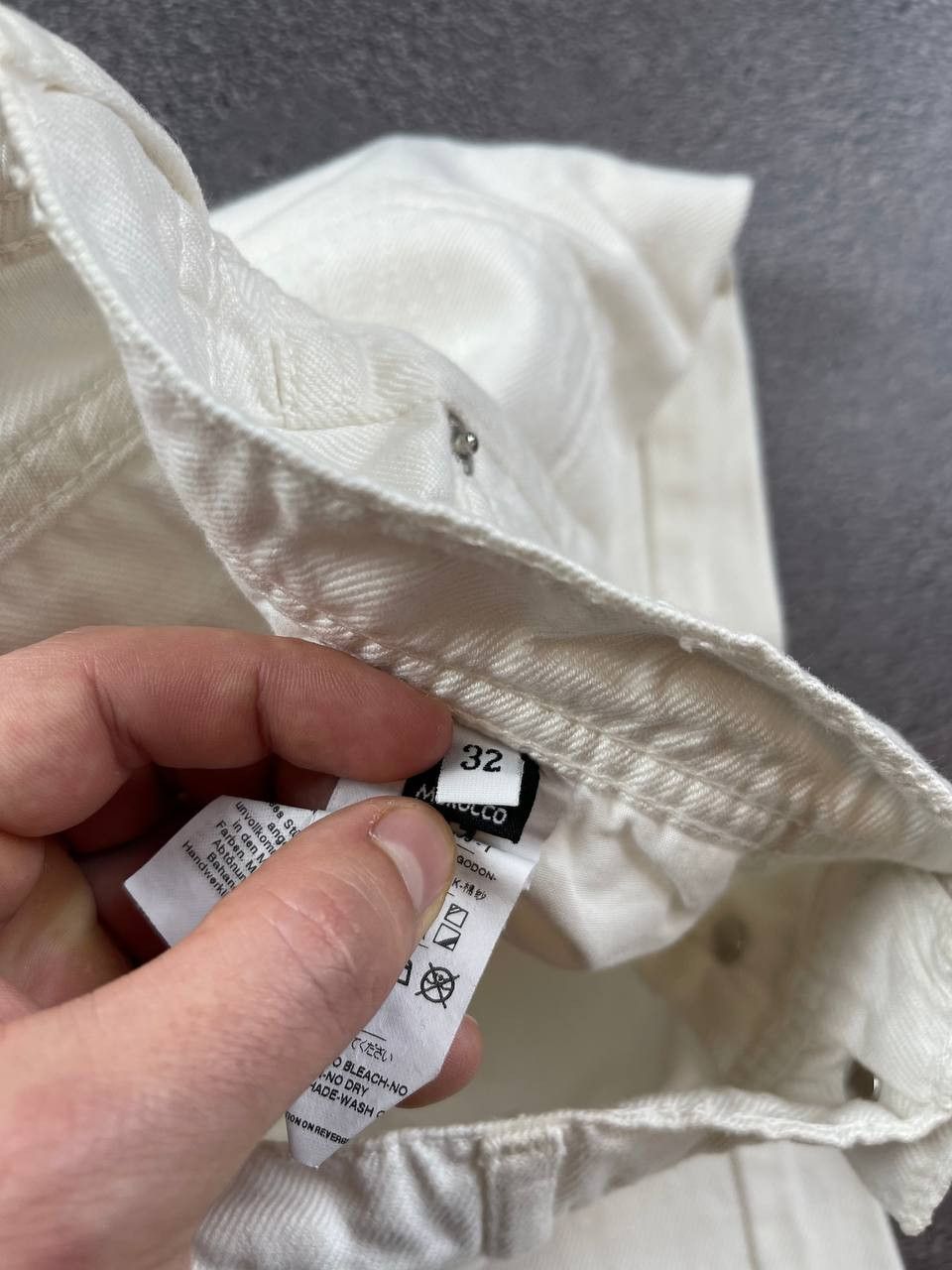 Dolce & Gabbana Dolce & Gabbana White cotton pants jeans Size US 32 / EU 48 - 4 Thumbnail